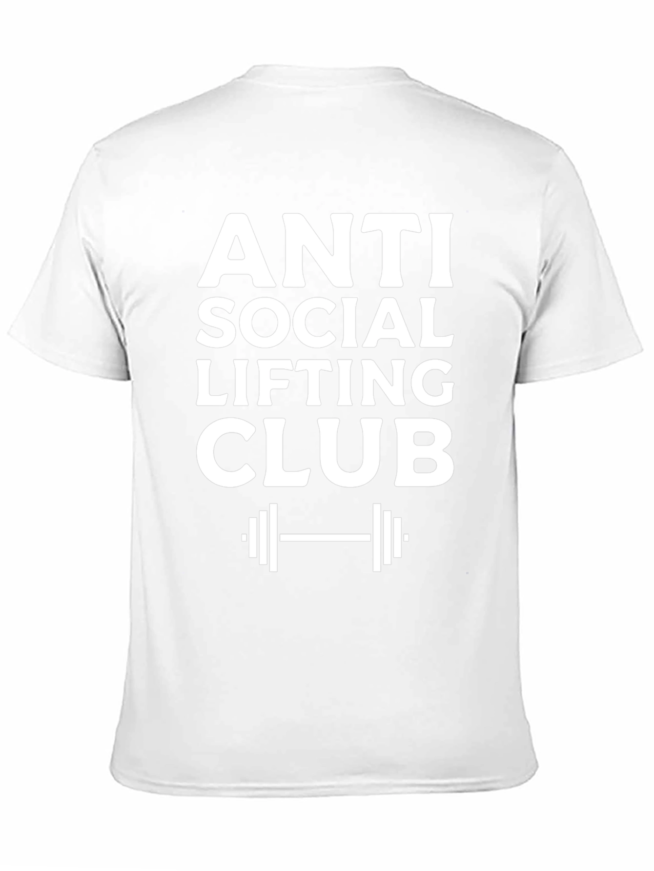 Anti Social Lifting Club T-Shirt Gym Workout