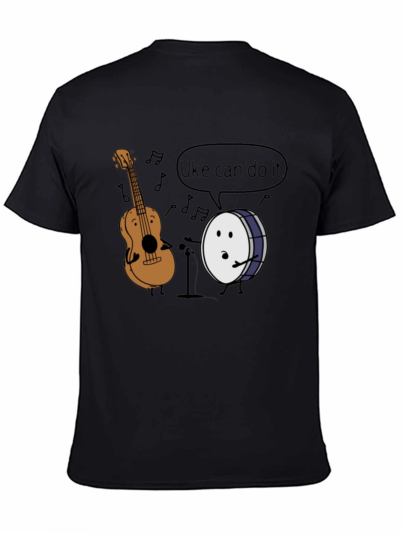Uke Can Do It T-Shirt: Music Pun Tee