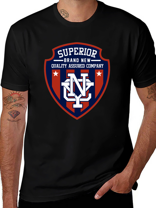 Superior Brand Graphic Tee - Quality Assured Company