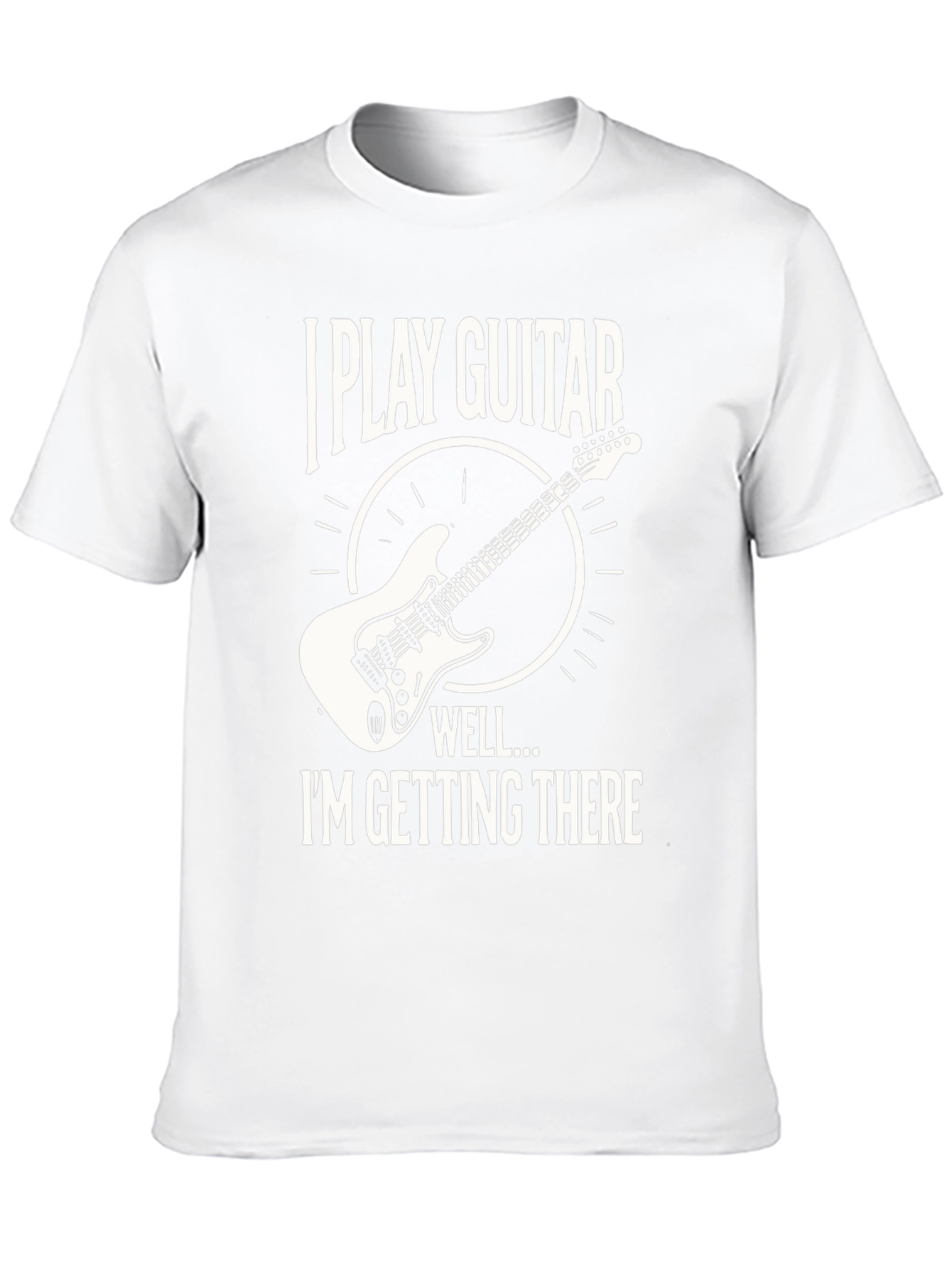 I Play Guitar T-Shirt - Musician Humor Tee