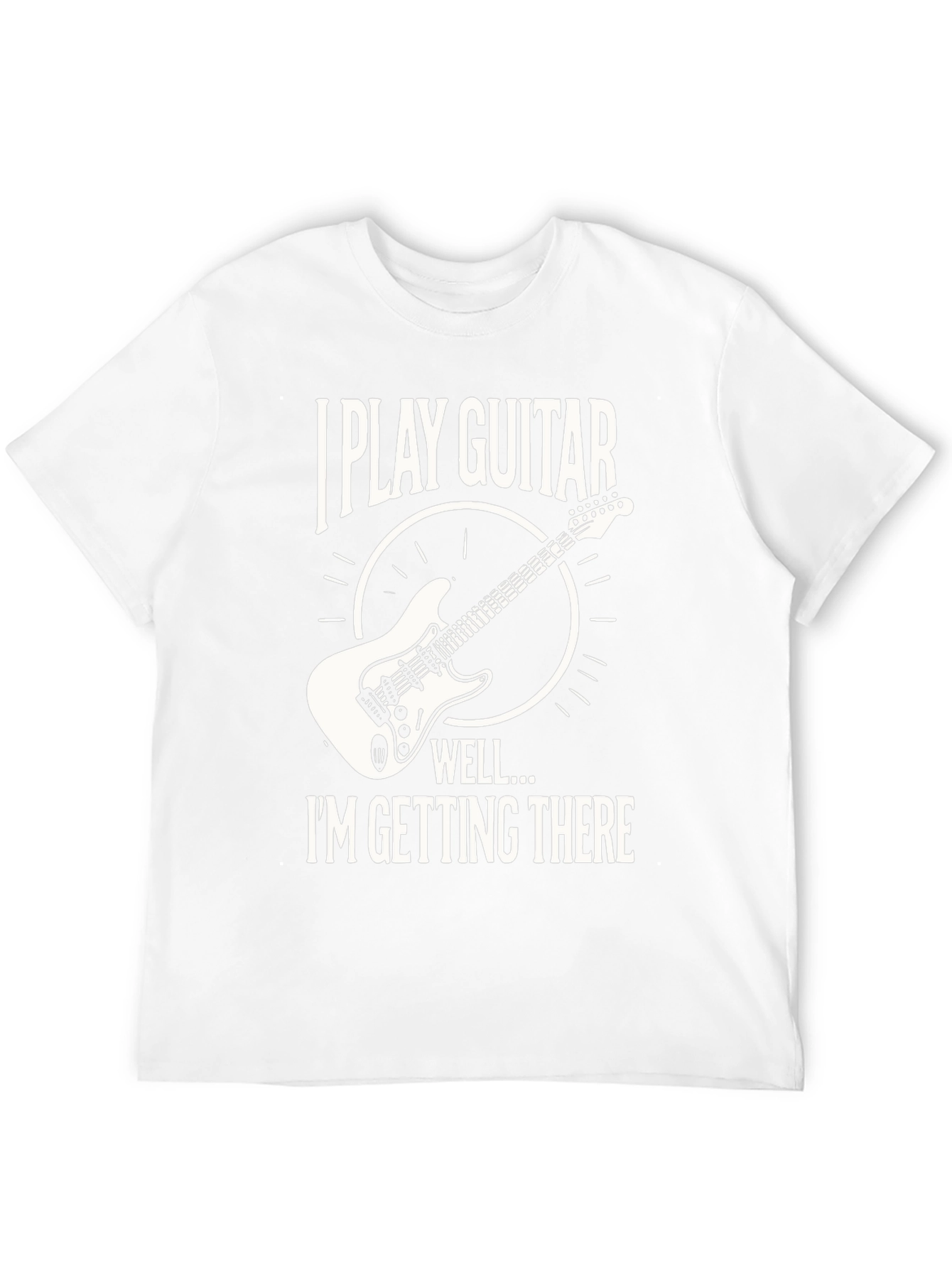 I Play Guitar T-Shirt - Musician Humor Tee