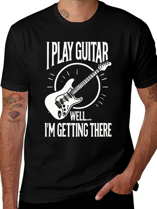 I Play Guitar T-Shirt - Musician Humor Tee