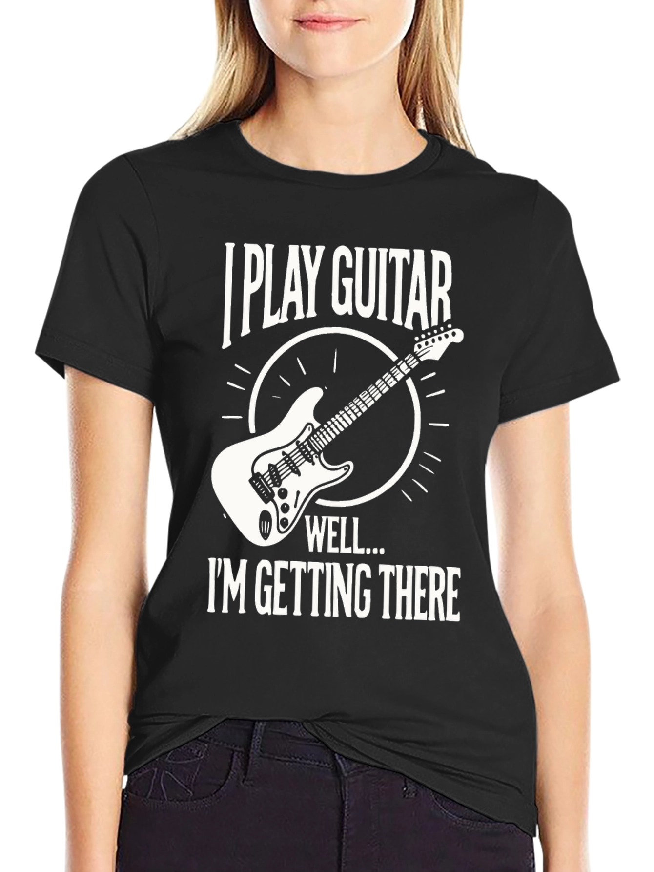 I Play Guitar T-Shirt - Musician Humor Tee