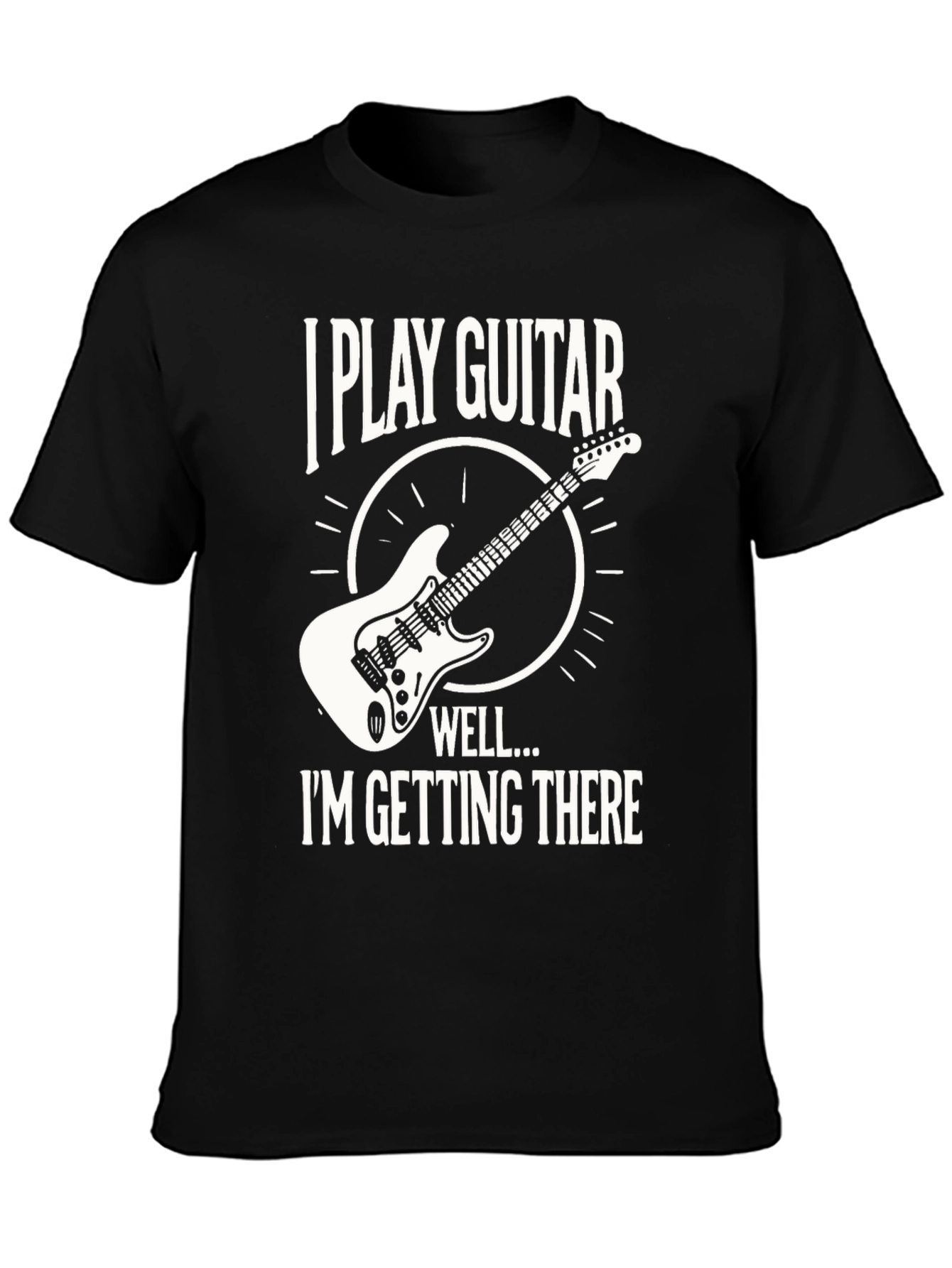 I Play Guitar T-Shirt - Musician Humor Tee