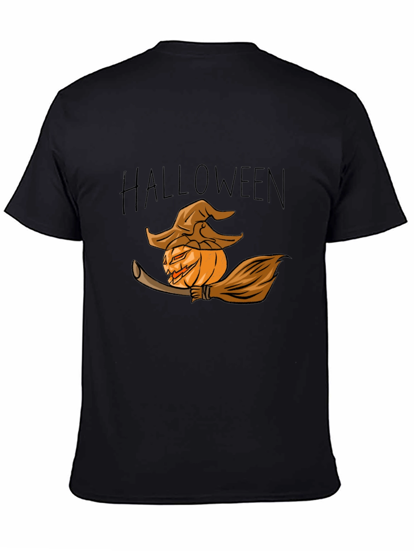 Halloween Pumpkin Witch T-Shirt