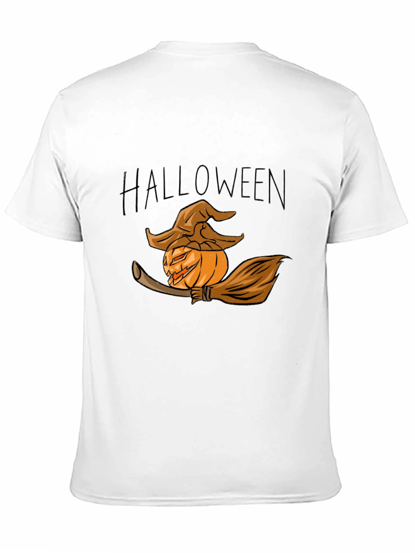Halloween Pumpkin Witch T-Shirt