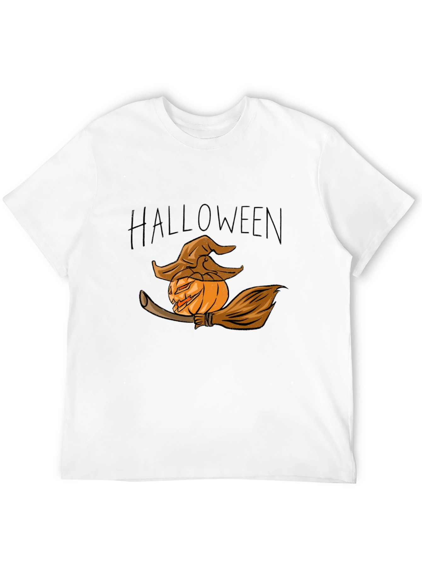 Halloween Pumpkin Witch T-Shirt