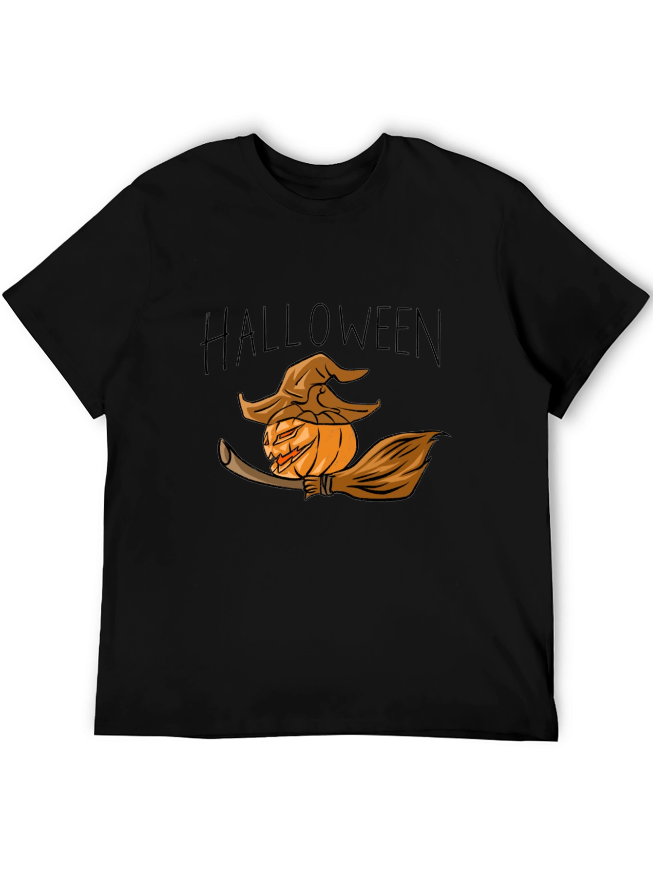 Halloween Pumpkin Witch T-Shirt