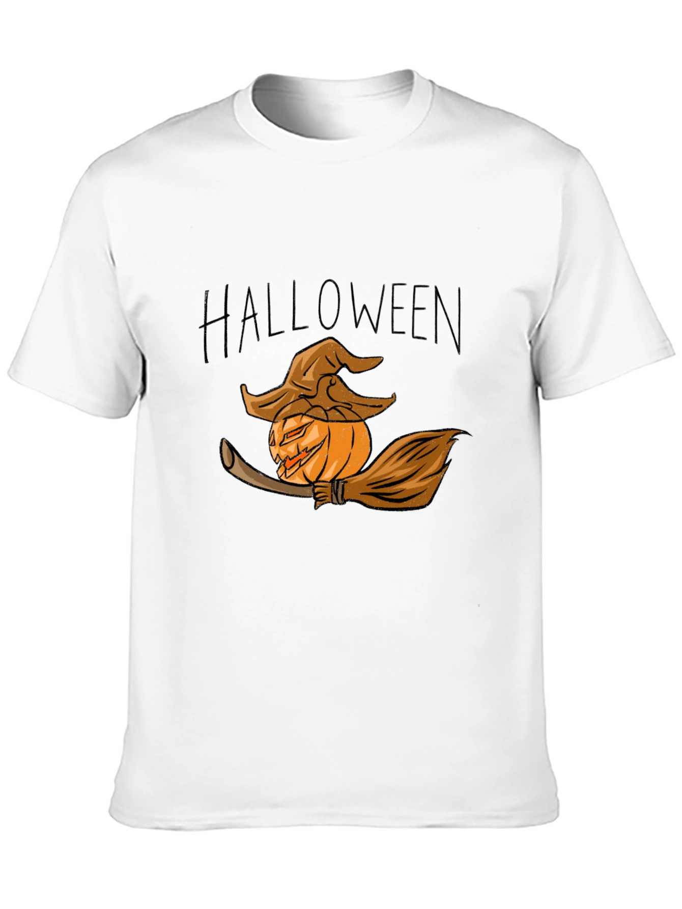 Halloween Pumpkin Witch T-Shirt