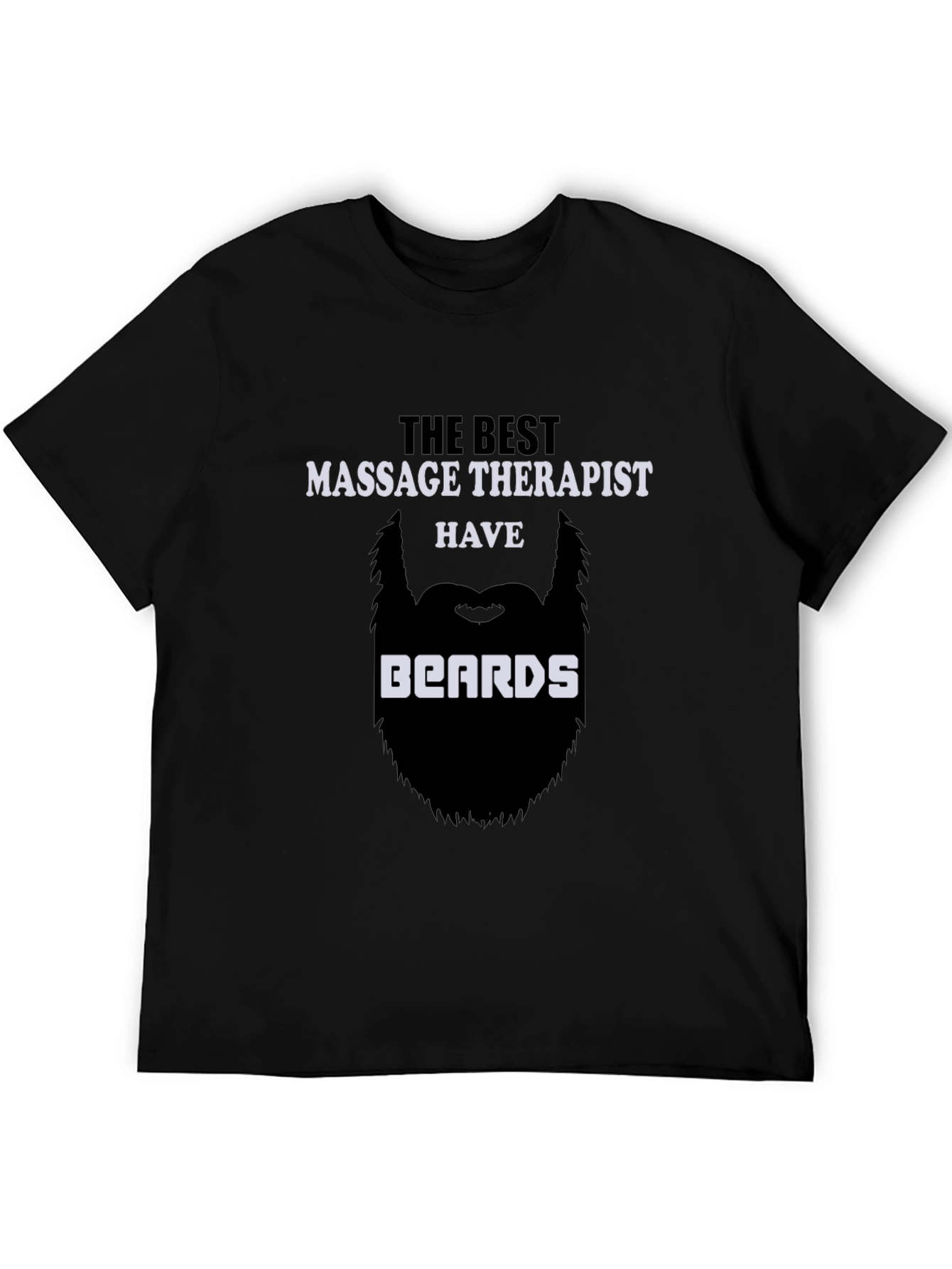 Funny Massage Therapist Beard T-Shirt