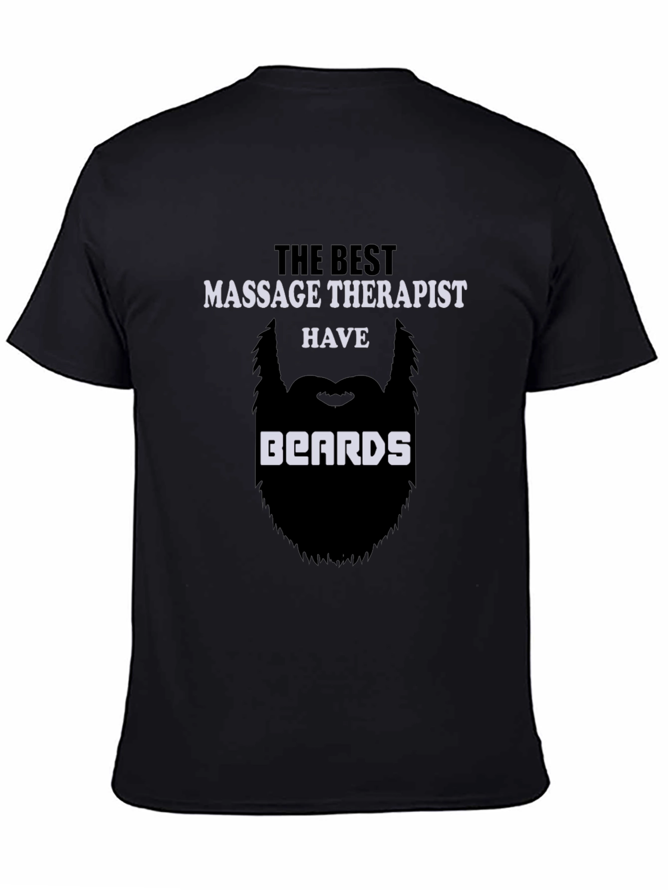 Funny Massage Therapist Beard T-Shirt