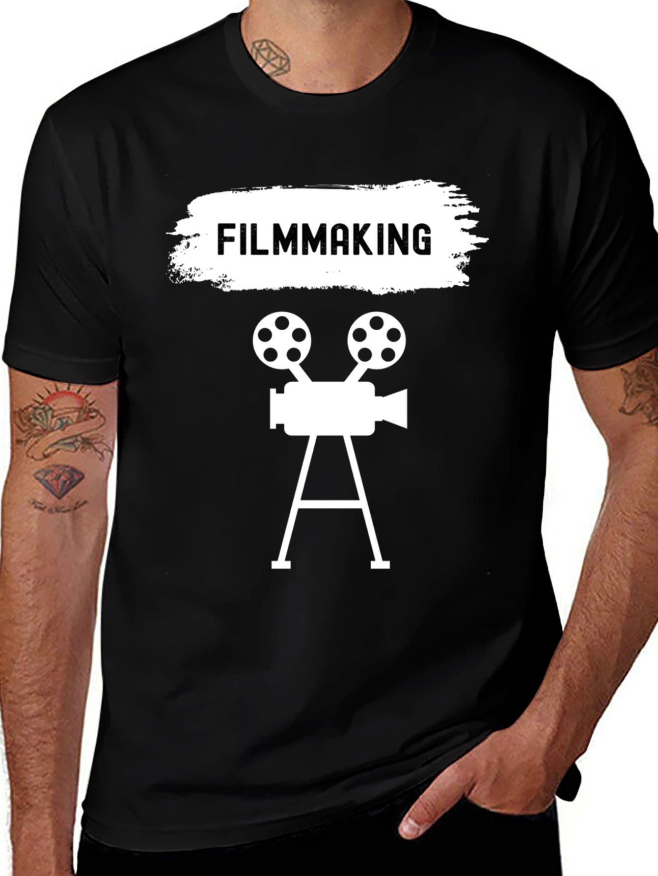 Filmmaking T-Shirt - Movie Camera Design