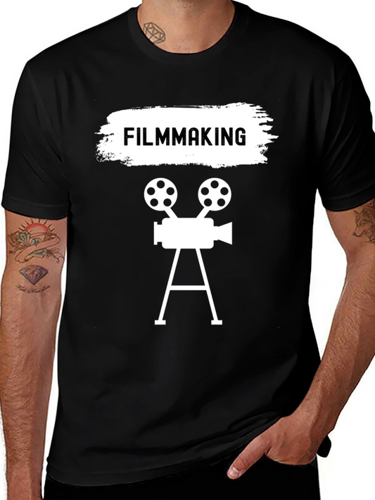 Filmmaking T-Shirt - Movie Camera Design