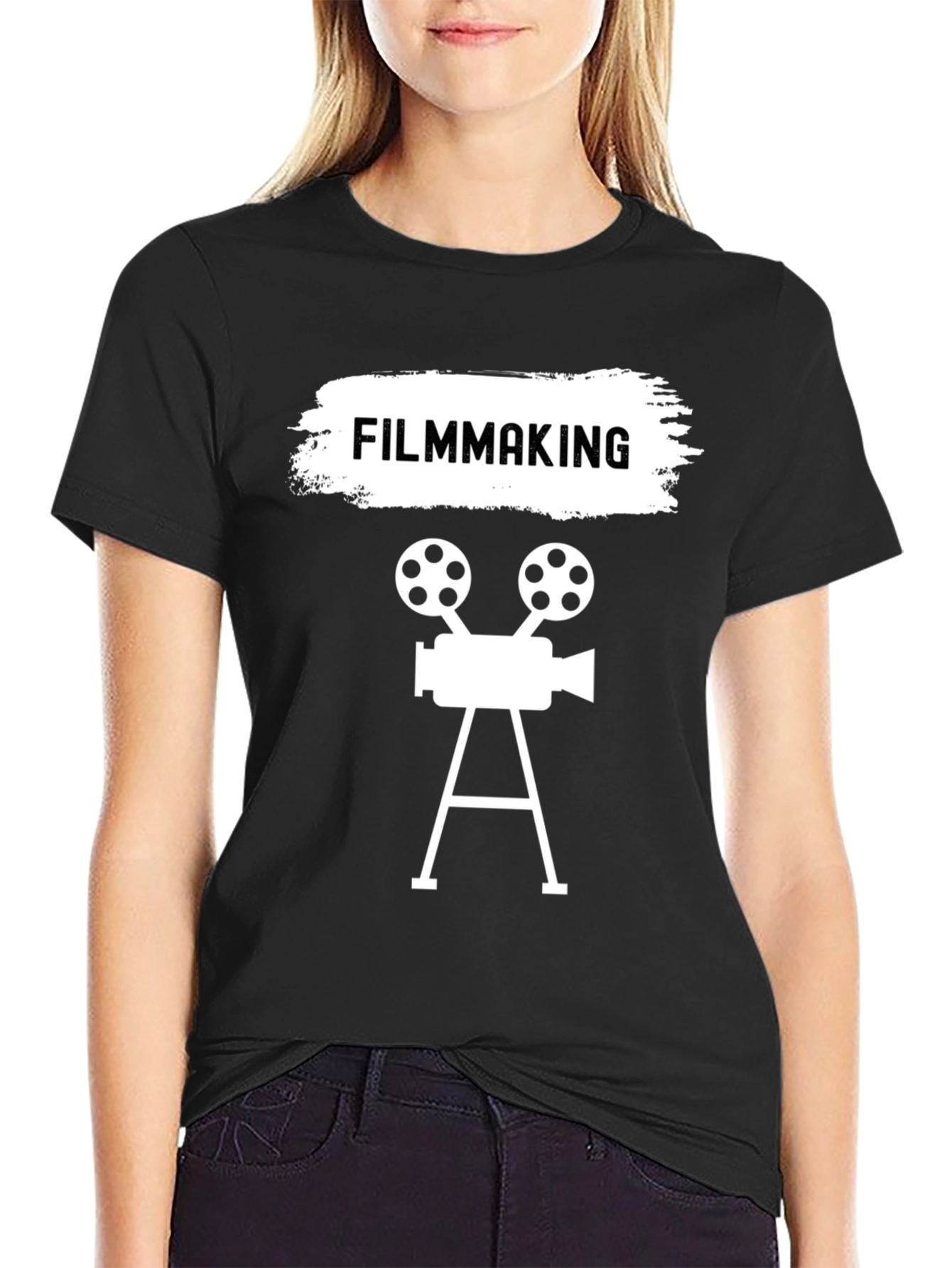 Filmmaking T-Shirt - Movie Camera Design