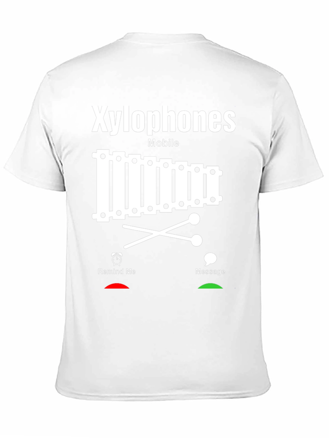 Xylophone Mobile T-Shirt - Musician Novelty Tee