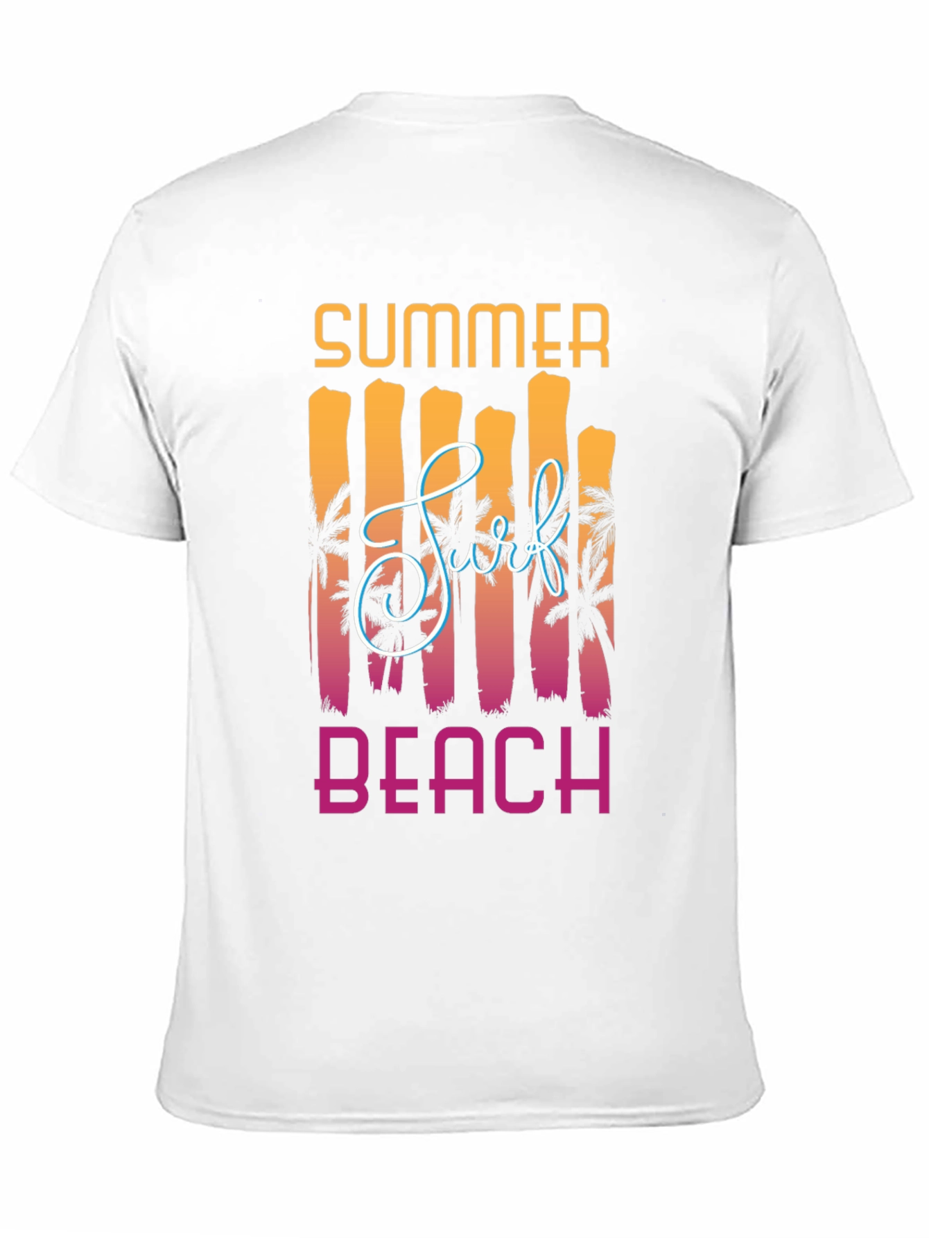 Summer Surf Beach Graphic Tee