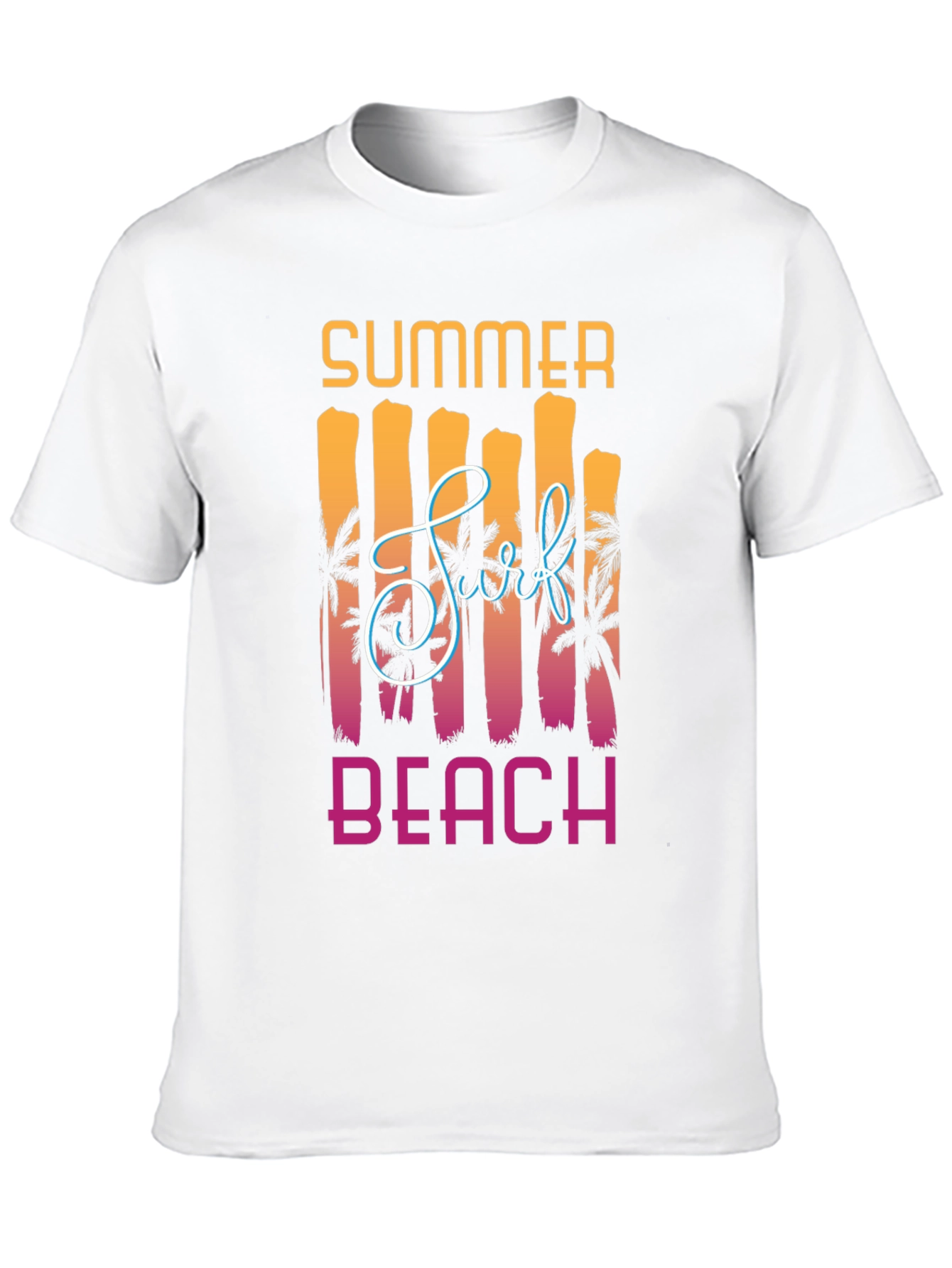 Summer Surf Beach Graphic Tee