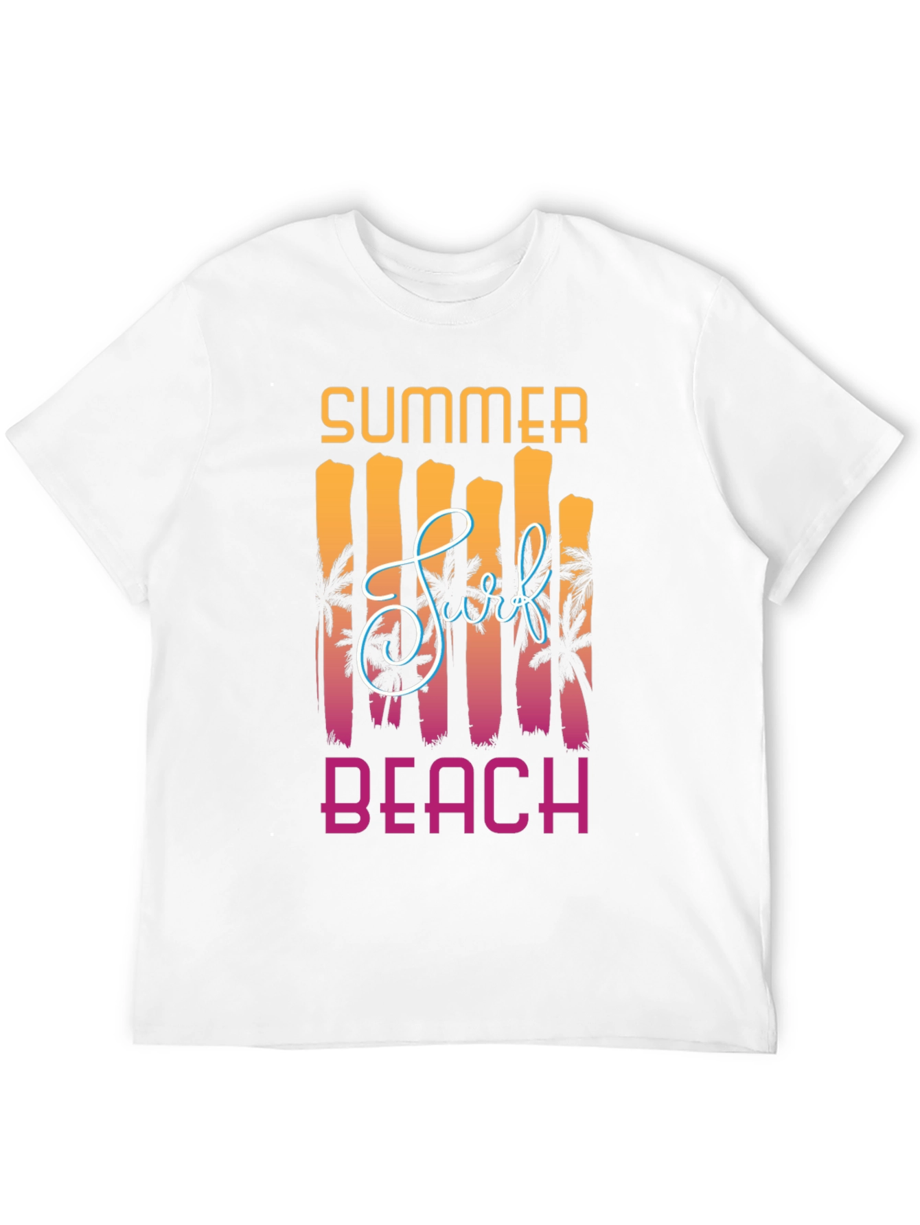 Summer Surf Beach Graphic Tee