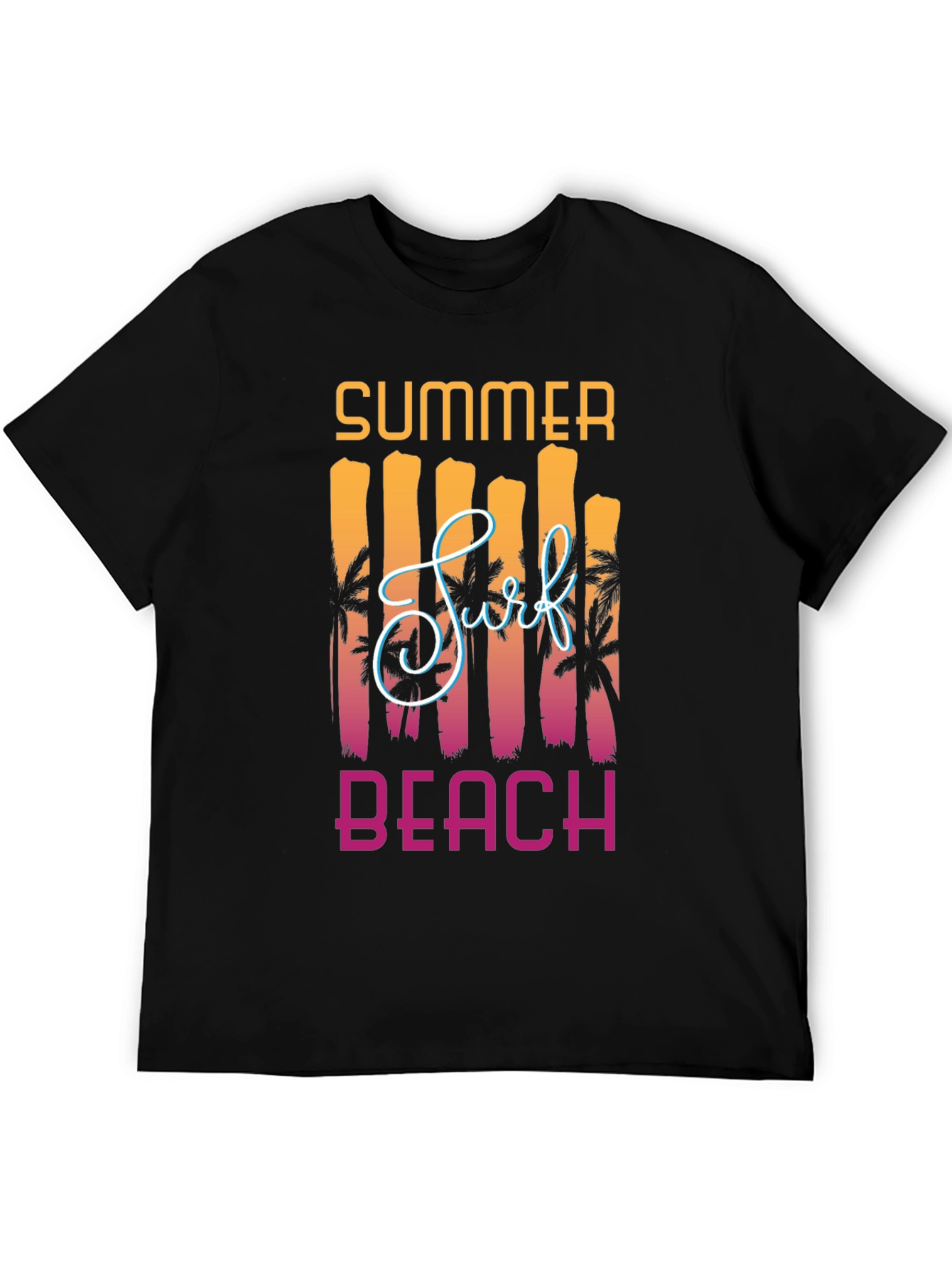 Summer Surf Beach Graphic Tee