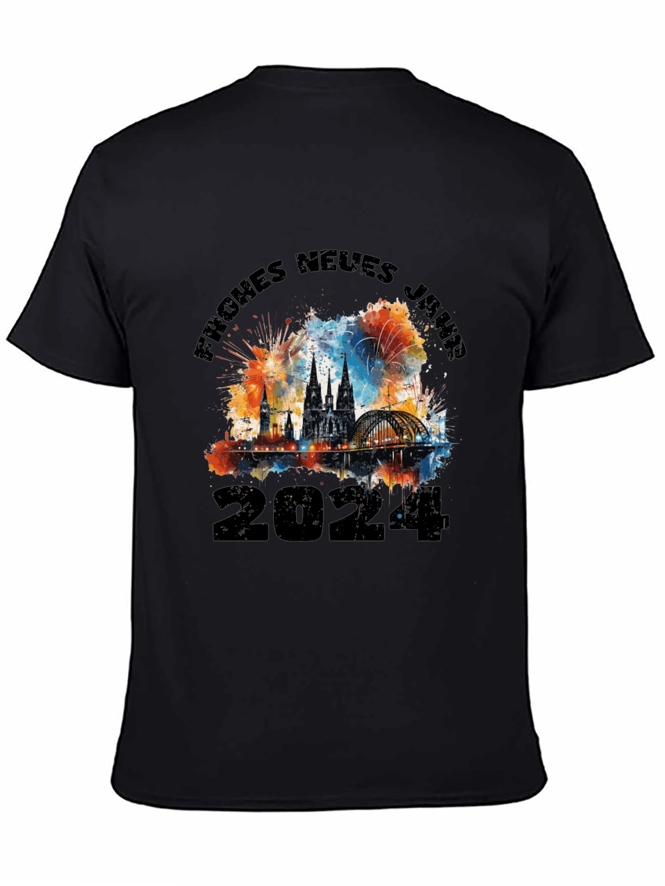 Festive New Year 2024 Cologne T-Shirt
