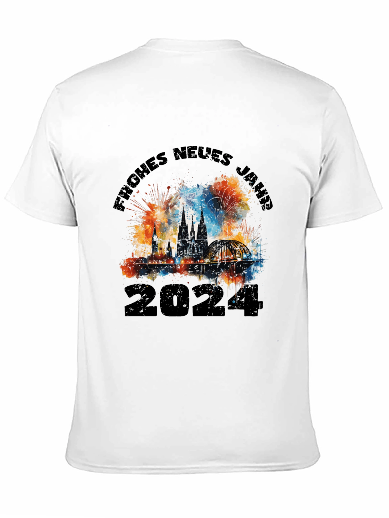 Festive New Year 2024 Cologne T-Shirt