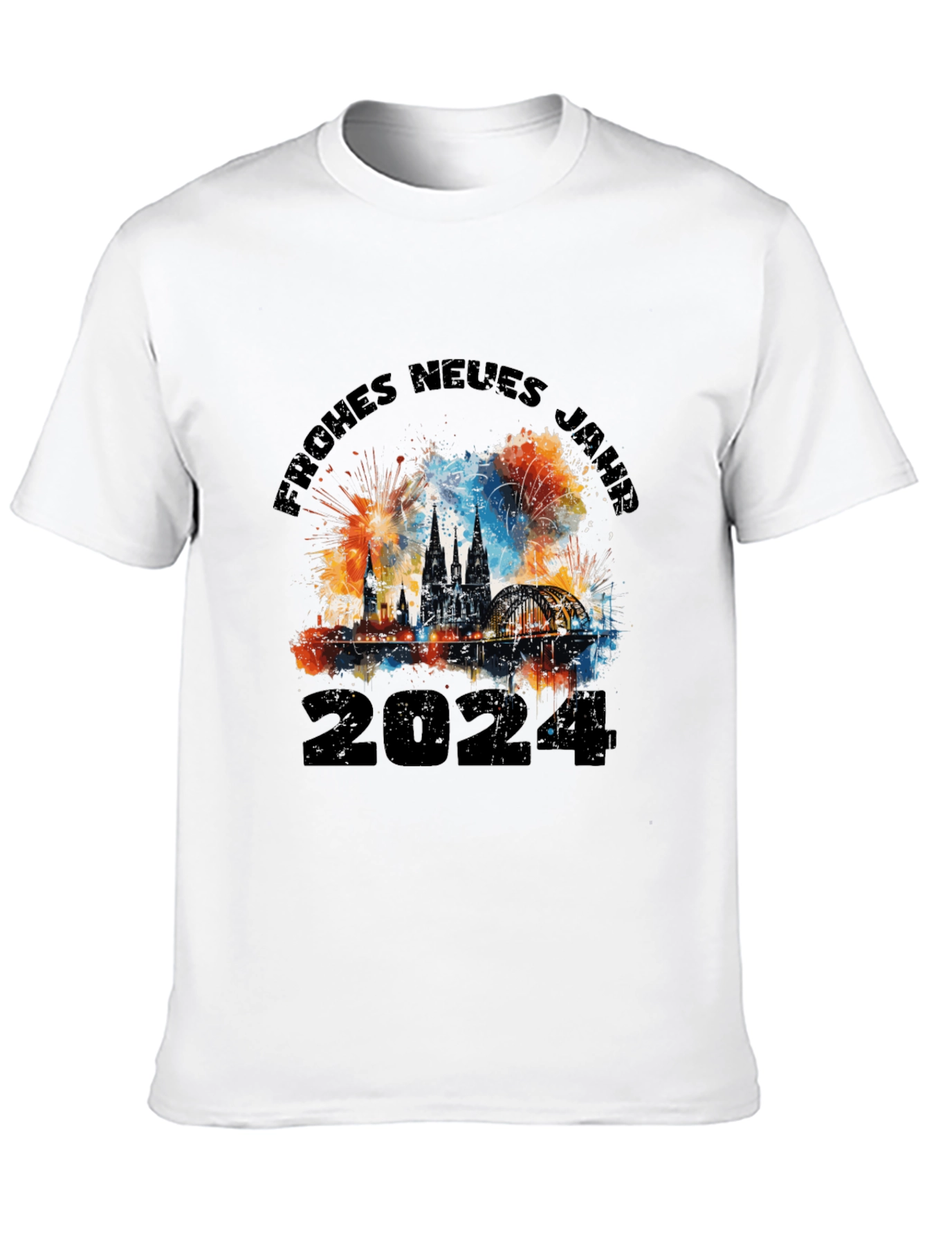 Festive New Year 2024 Cologne T-Shirt