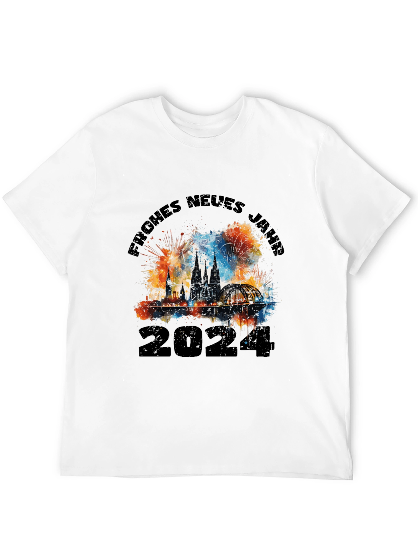 Festive New Year 2024 Cologne T-Shirt