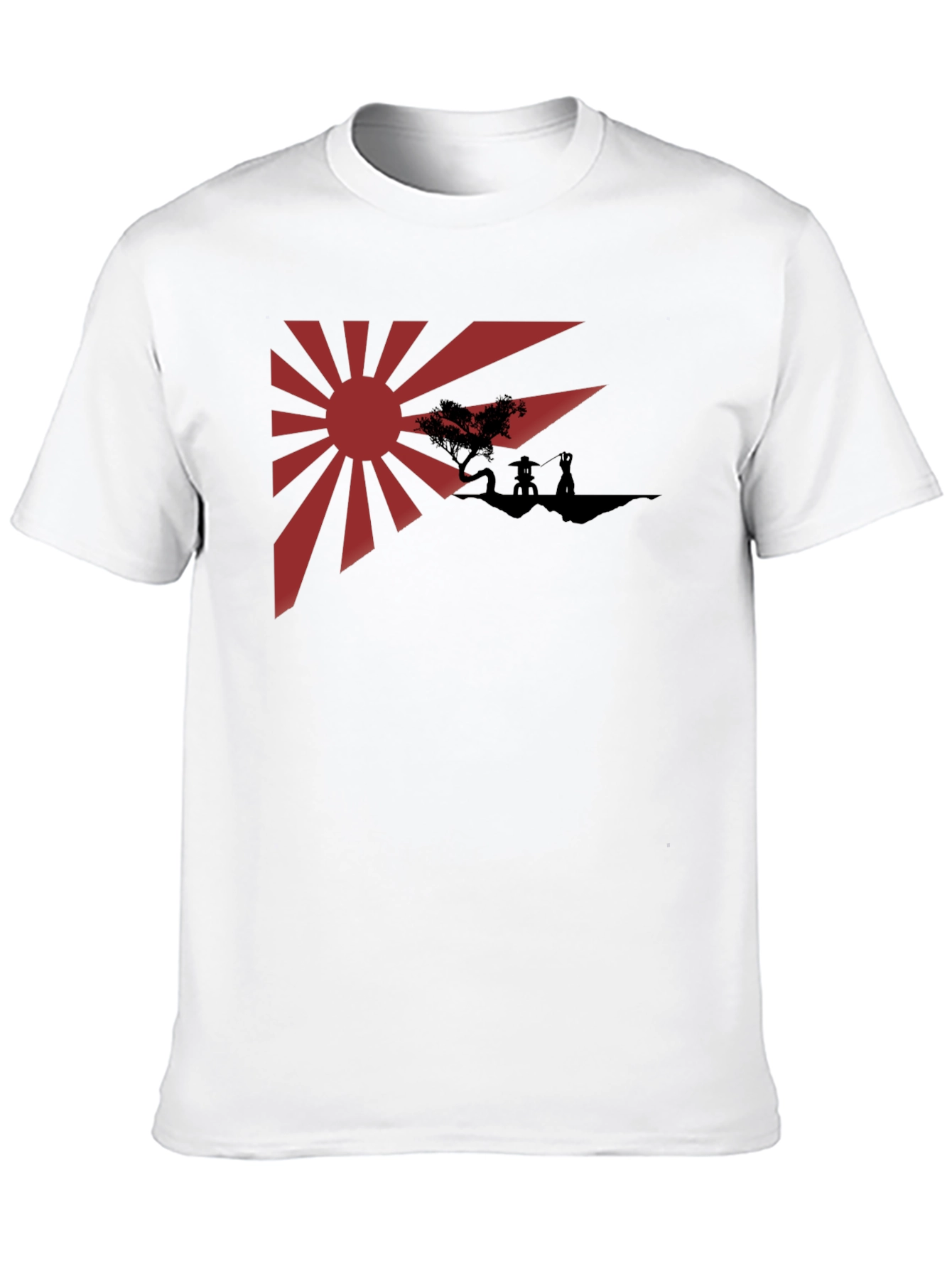 Rising Sun T-Shirt - Martial Arts Design