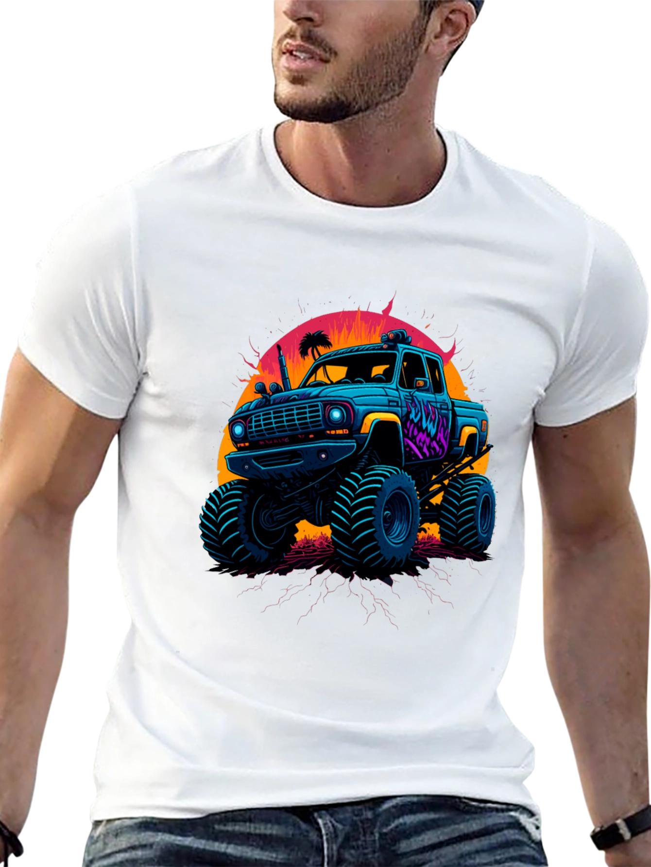 Monster Truck Graphic Tee