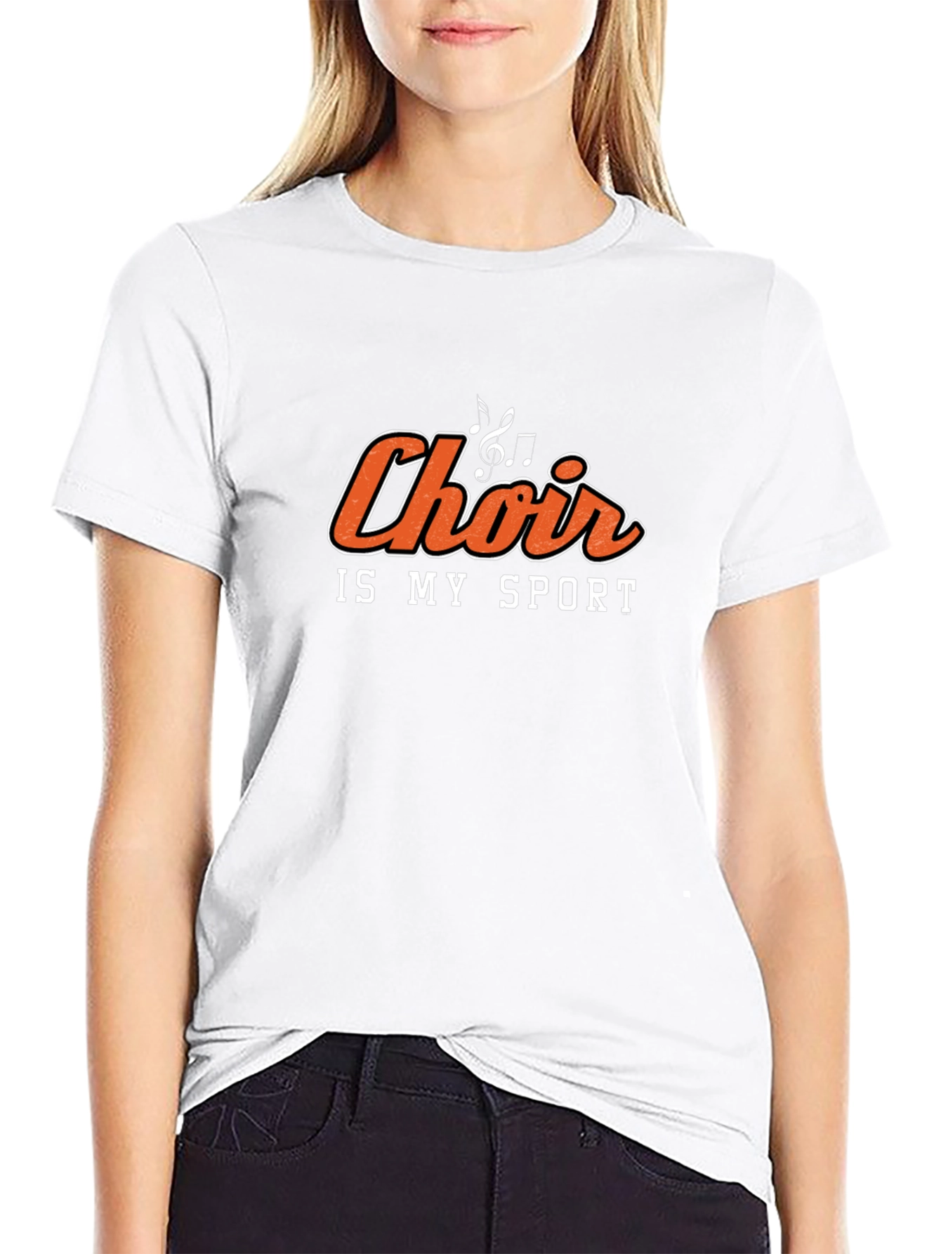 Choir Is My Sport - Black T-Shirt