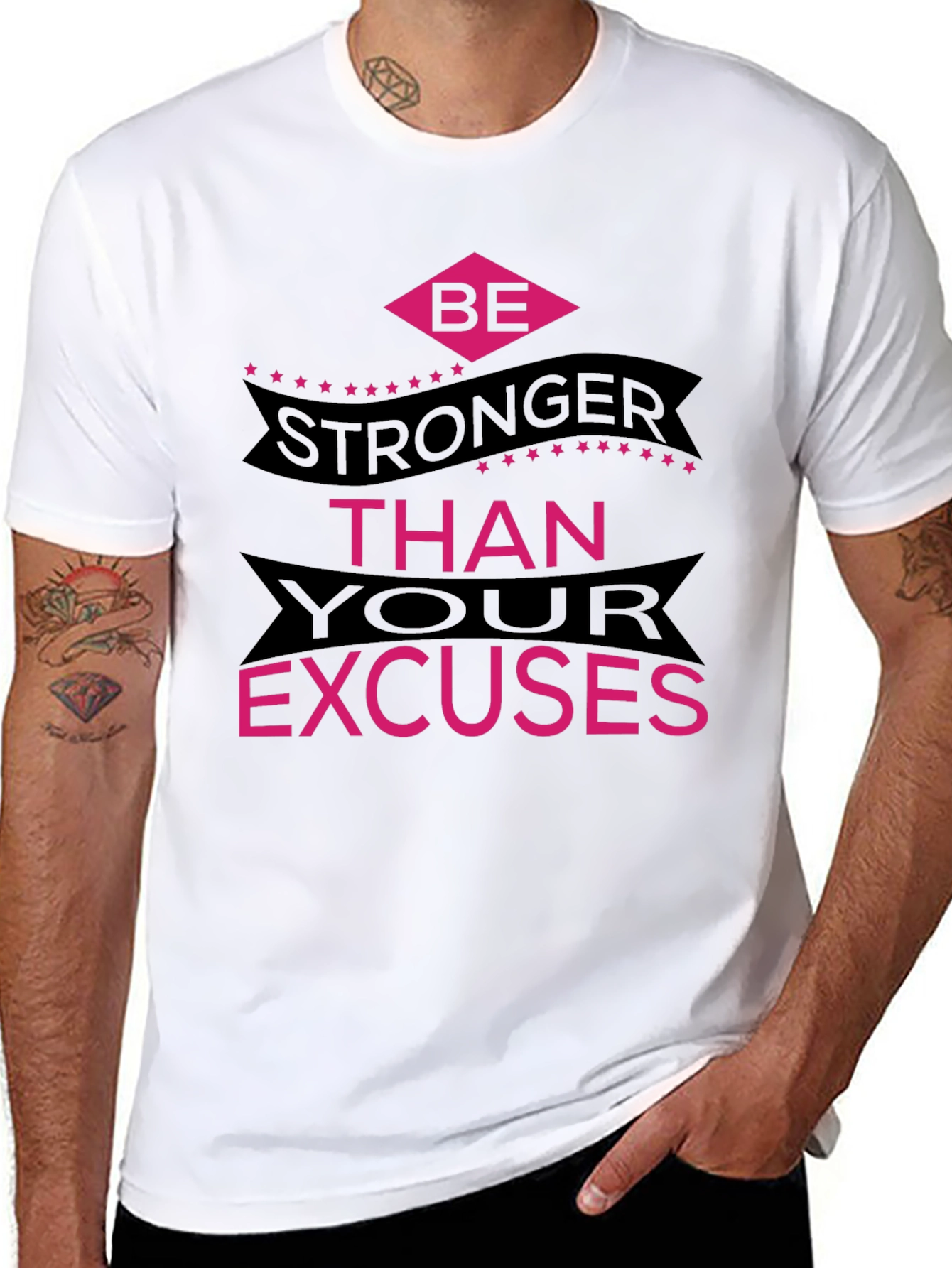 Be Stronger Than Excuses Graphic Tee