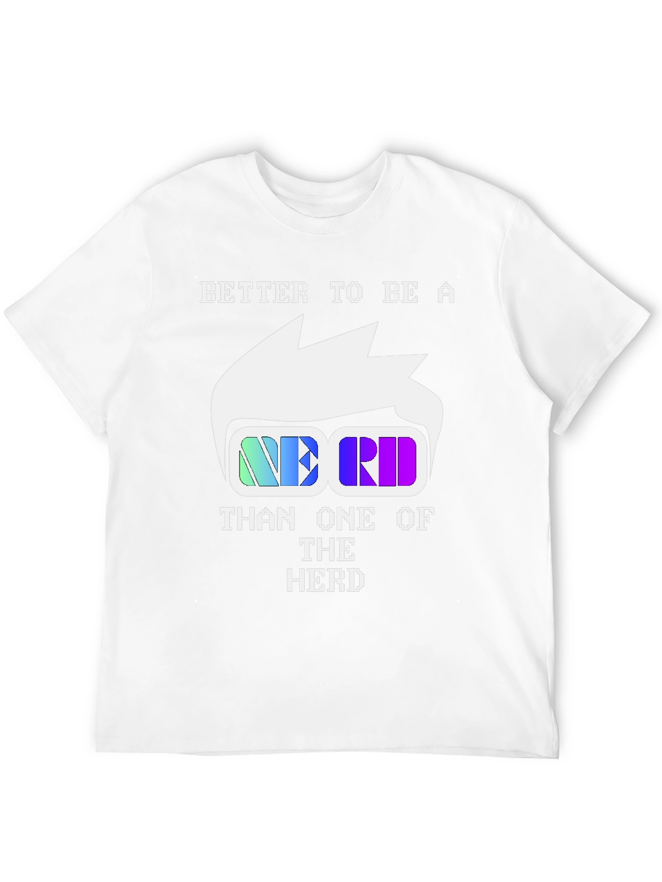 Nerd T-Shirt - Be A Nerd Tee