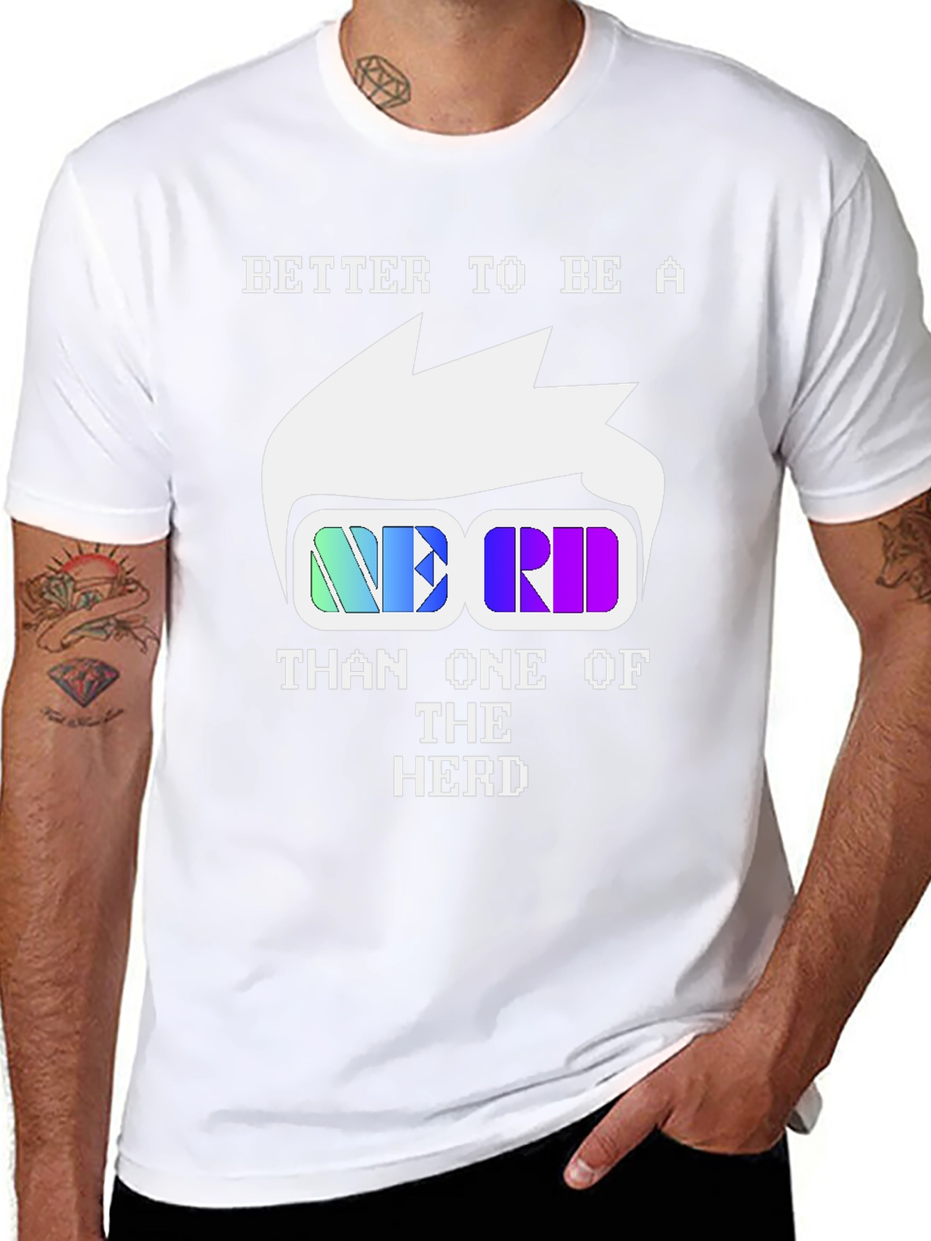 Nerd T-Shirt - Be A Nerd Tee
