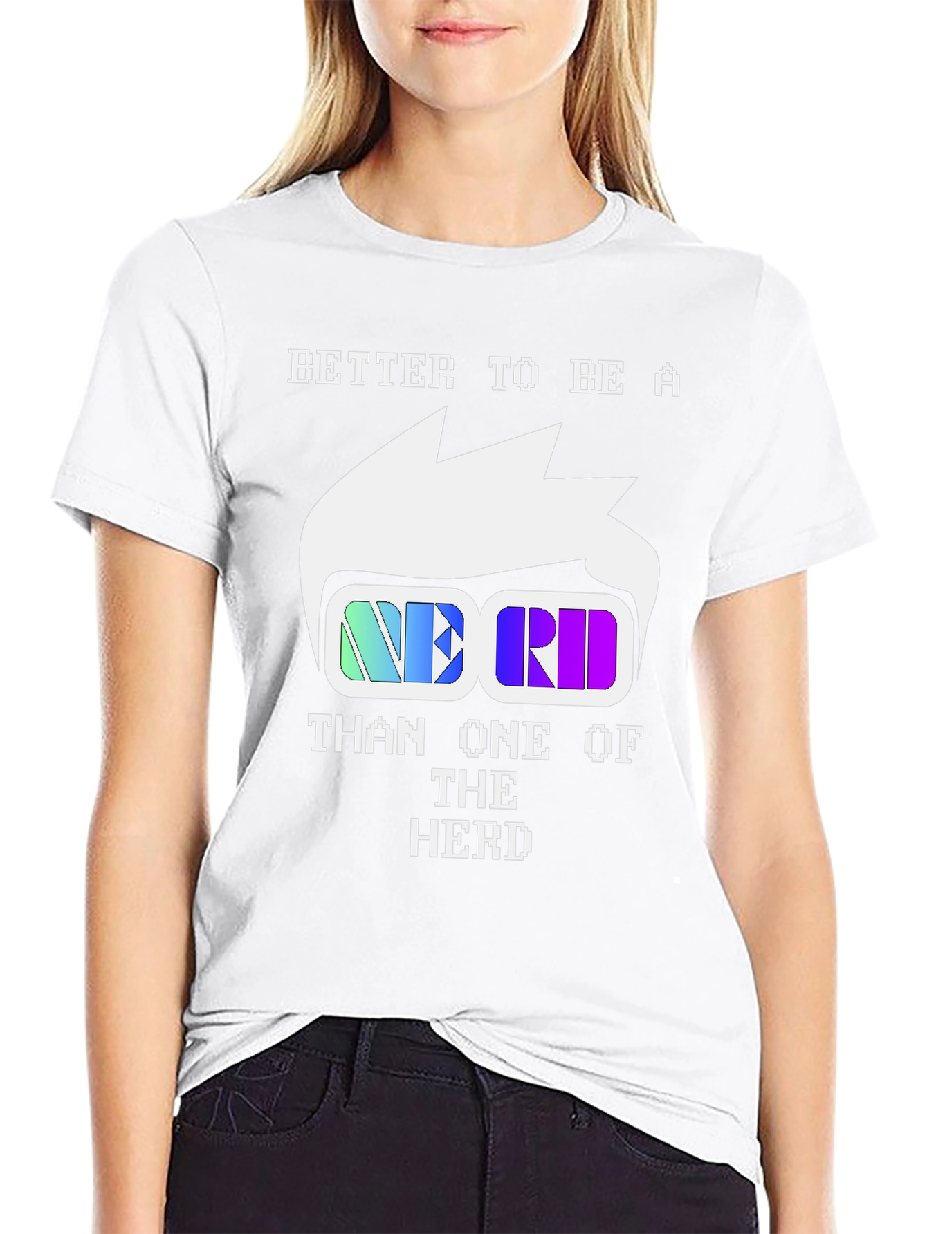 Nerd T-Shirt - Be A Nerd Tee