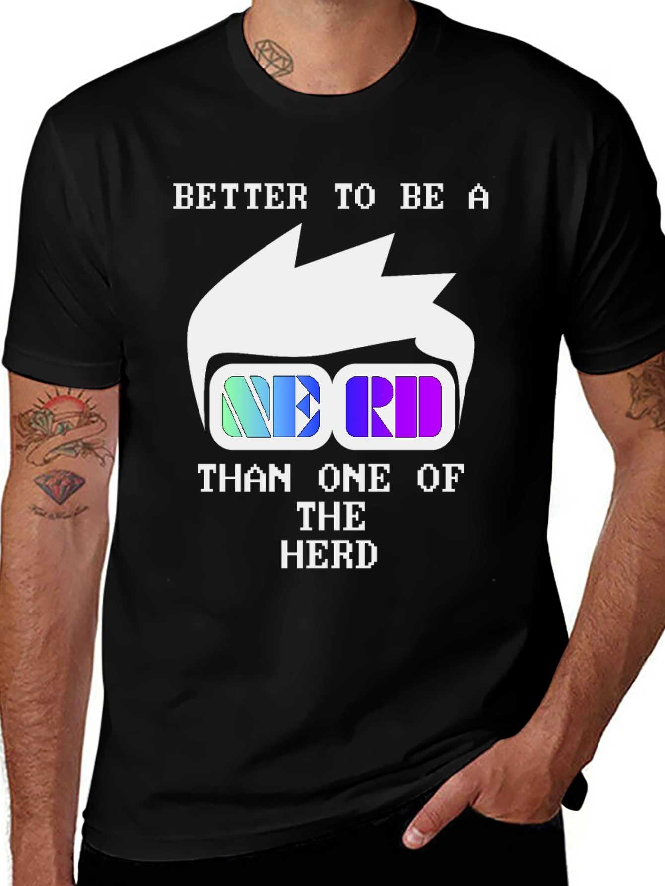 Nerd T-Shirt - Be A Nerd Tee