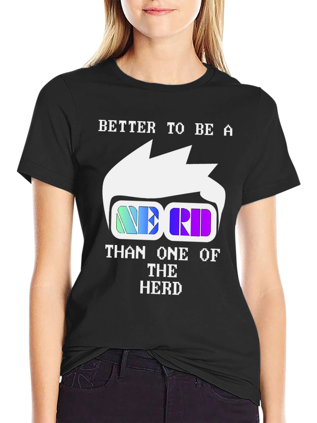 Nerd T-Shirt - Be A Nerd Tee
