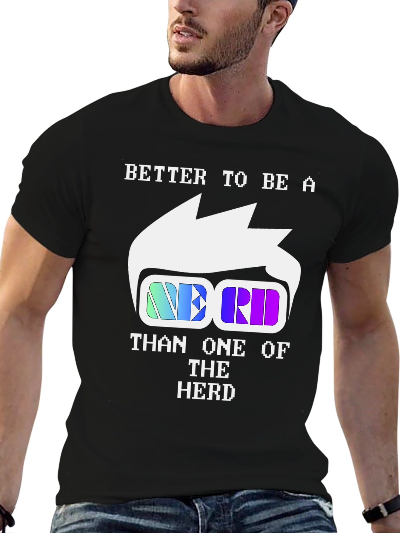 Nerd T-Shirt - Be A Nerd Tee