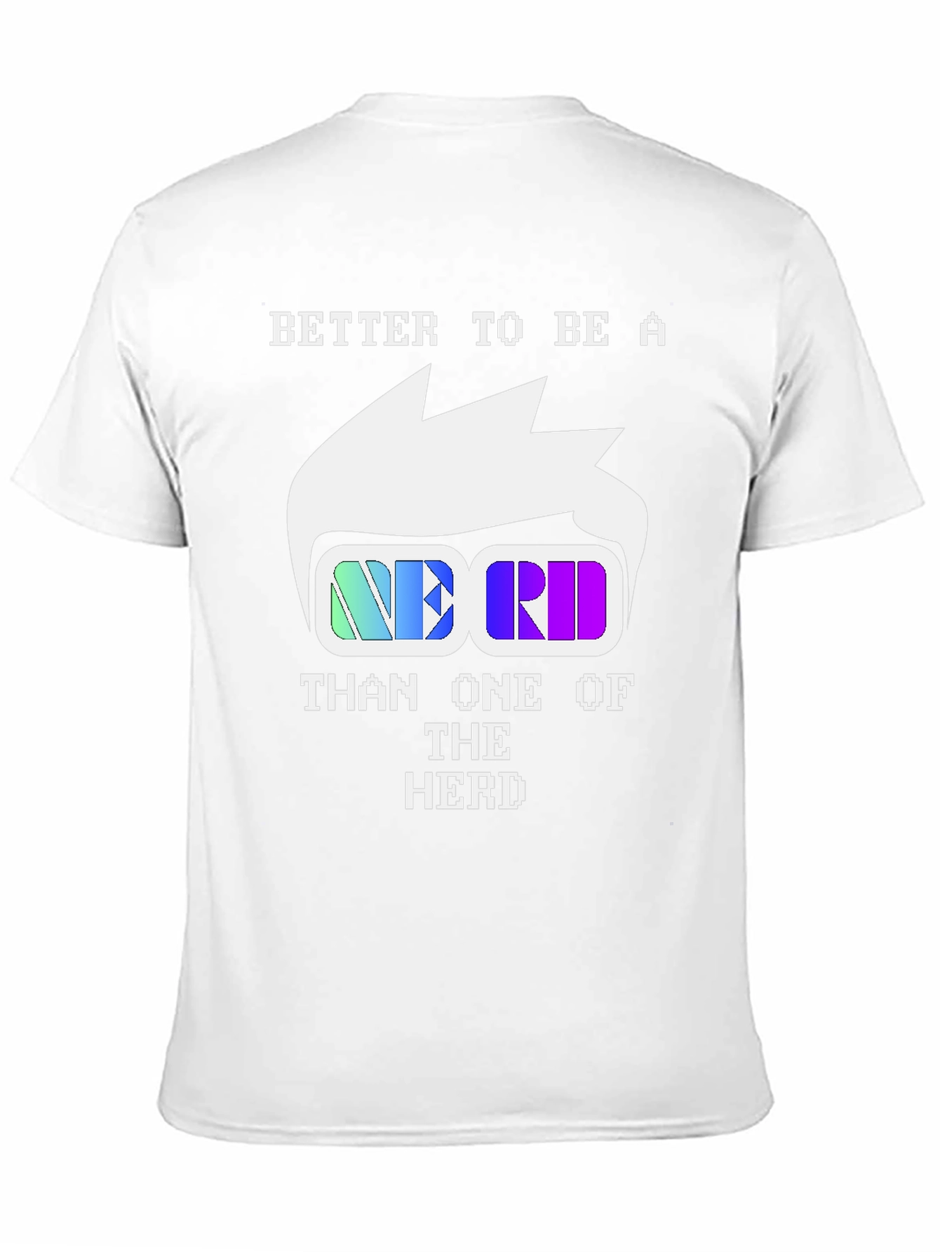 Nerd T-Shirt - Be A Nerd Tee