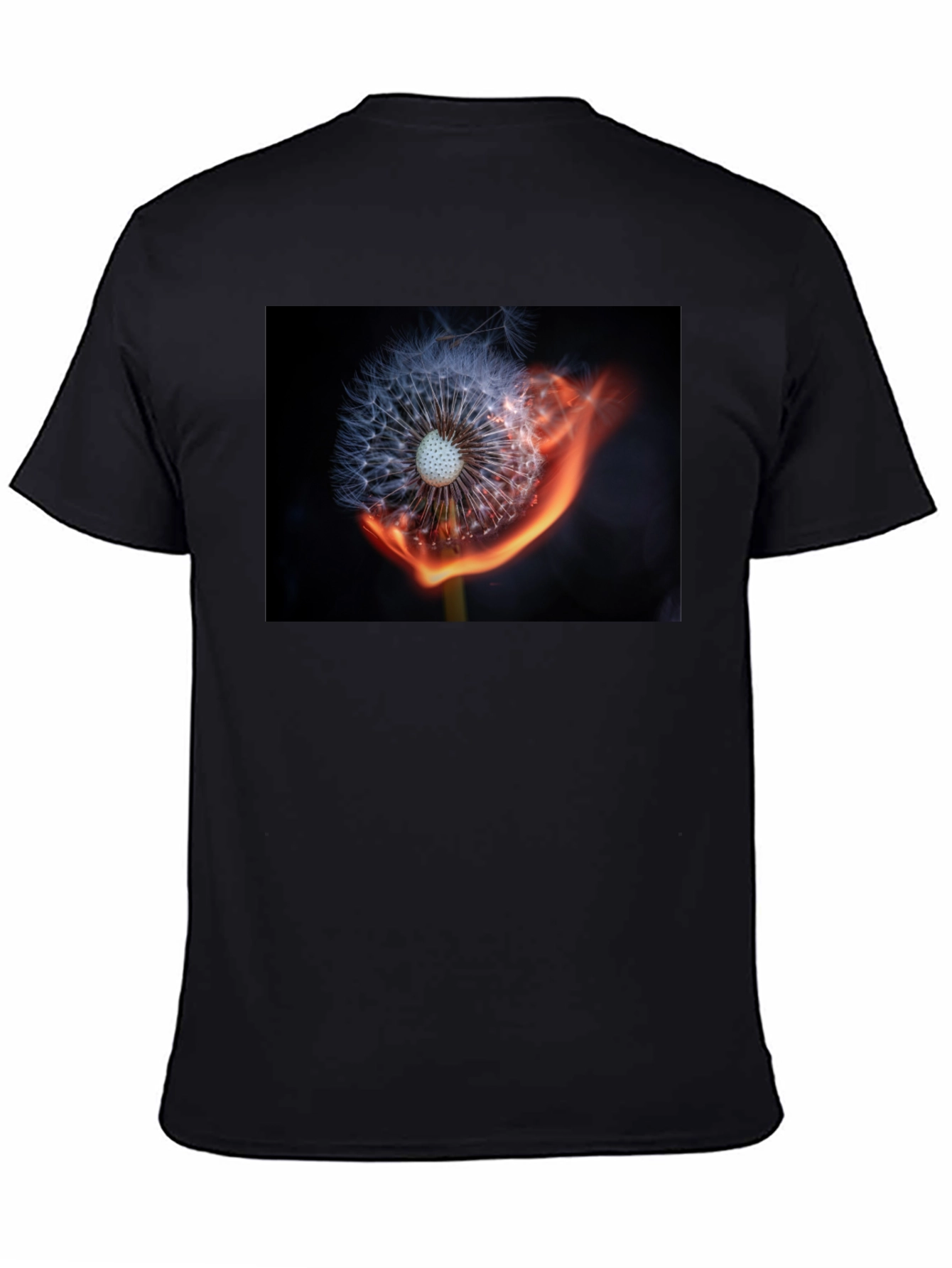 Dandelion Fire Graphic Tee - Unique Design