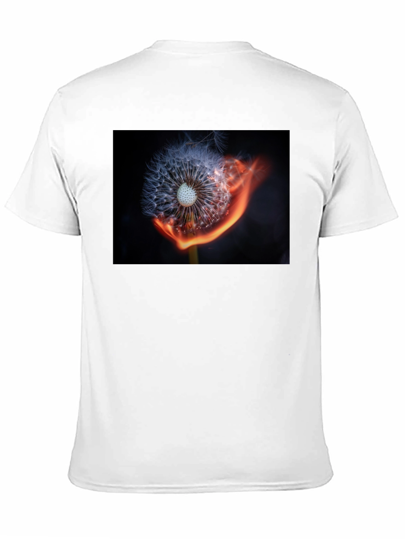 Dandelion Fire Graphic Tee - Unique Design
