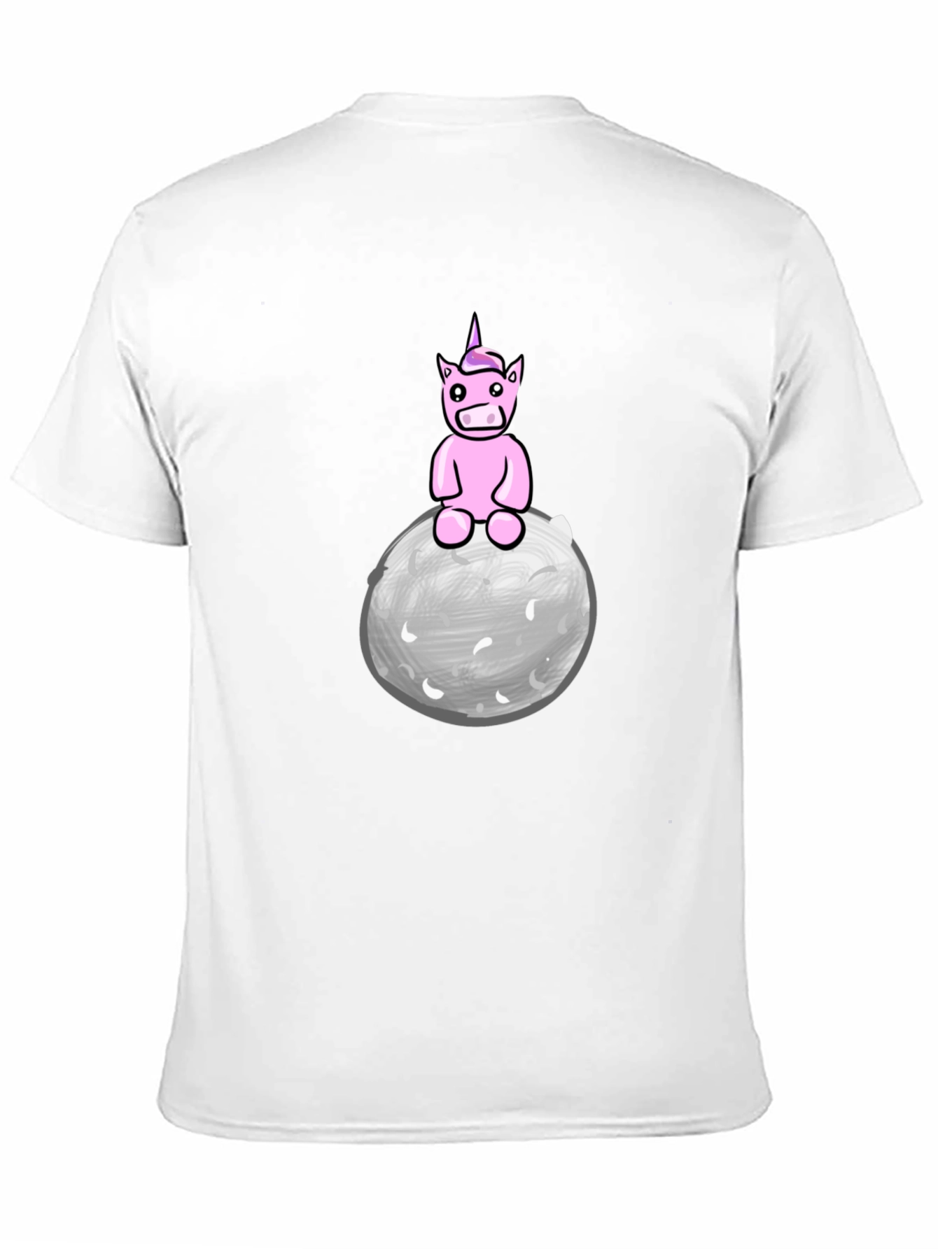 Unicorn on the Moon Graphic Tee