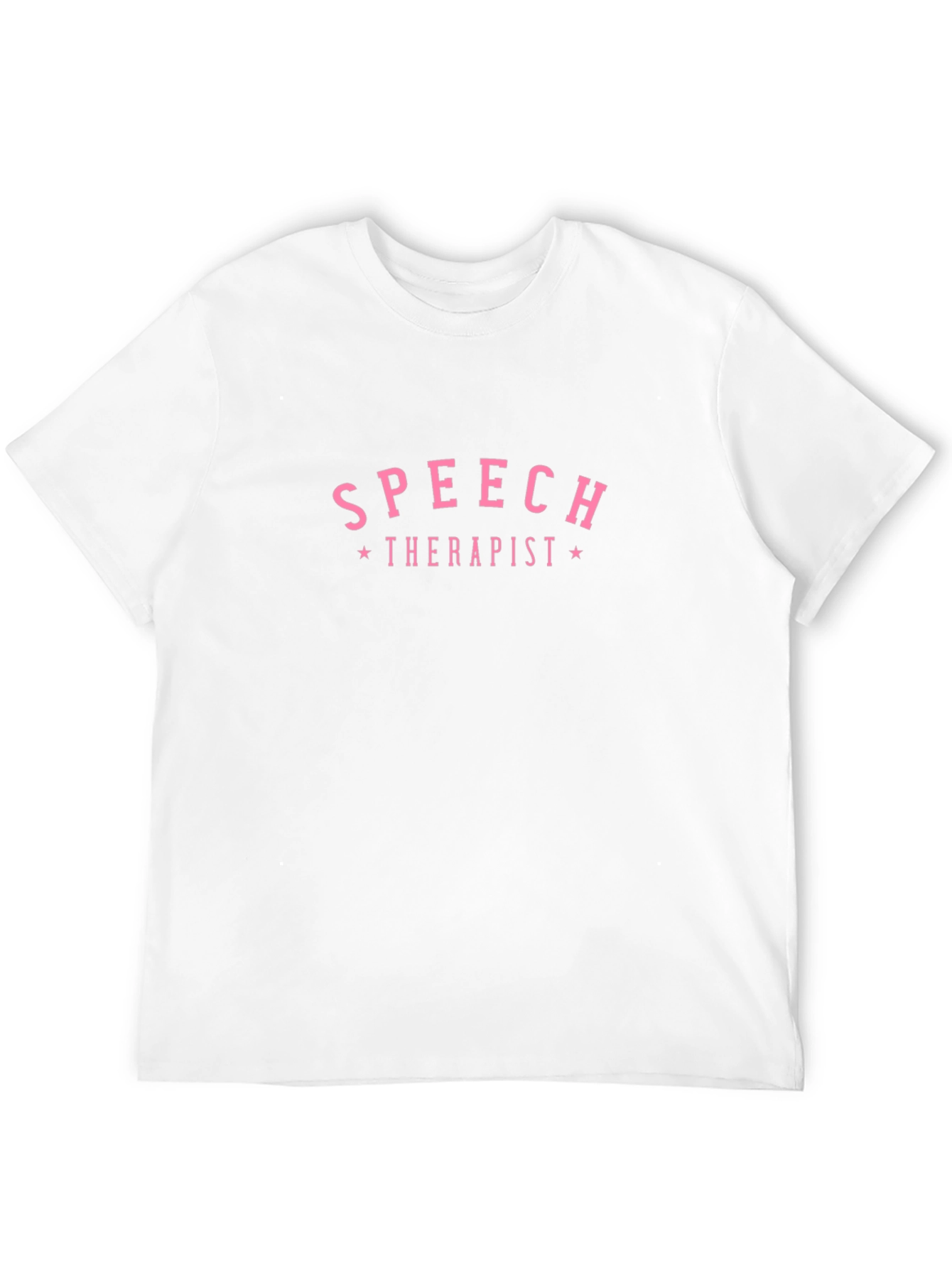 Speech Therapist T-Shirt - Pink Design
