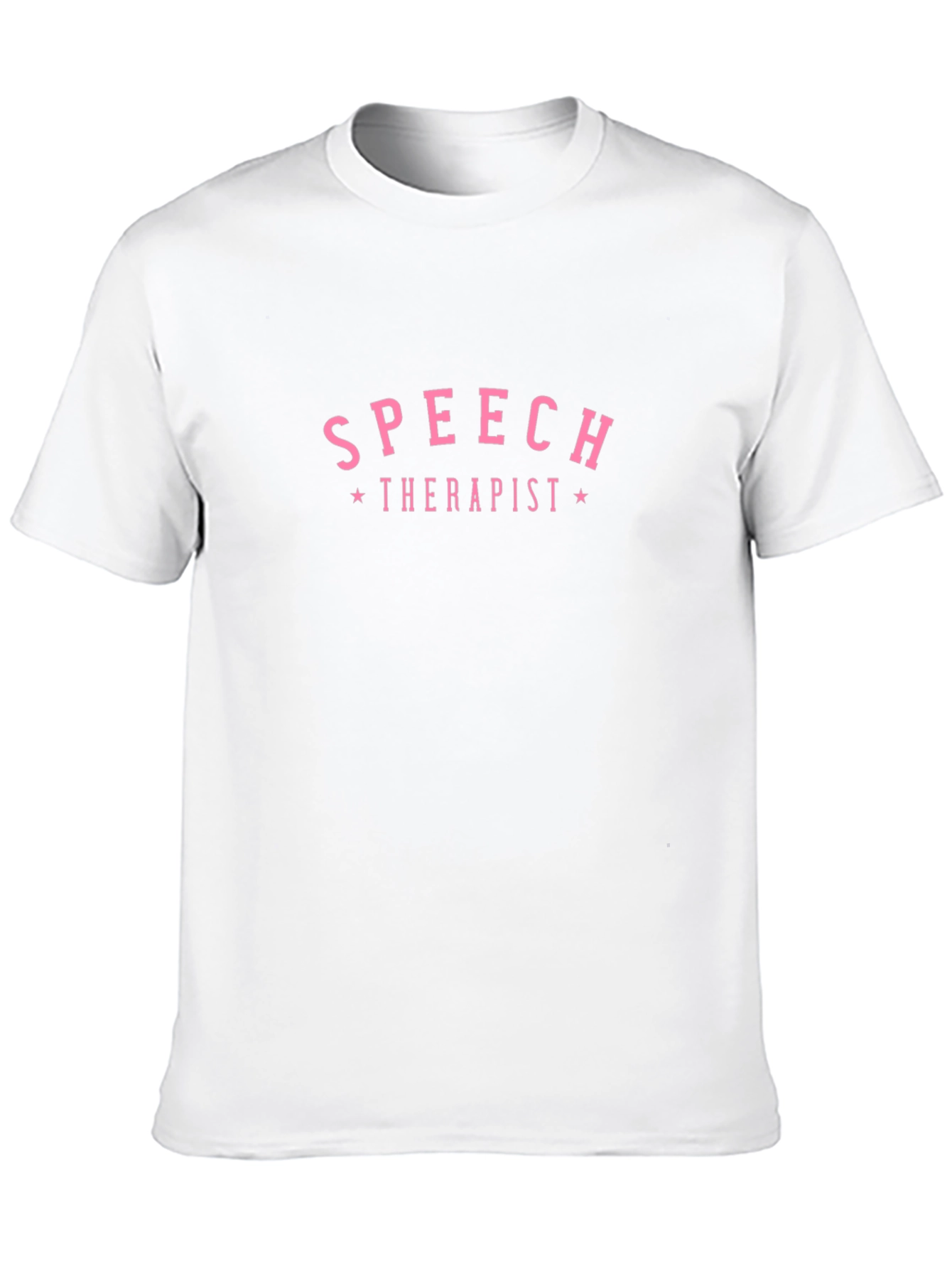 Speech Therapist T-Shirt - Pink Design