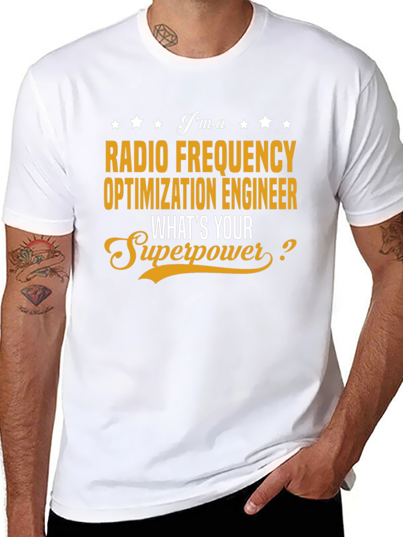 Radio Frequency Engineer Superpower T-Shirt