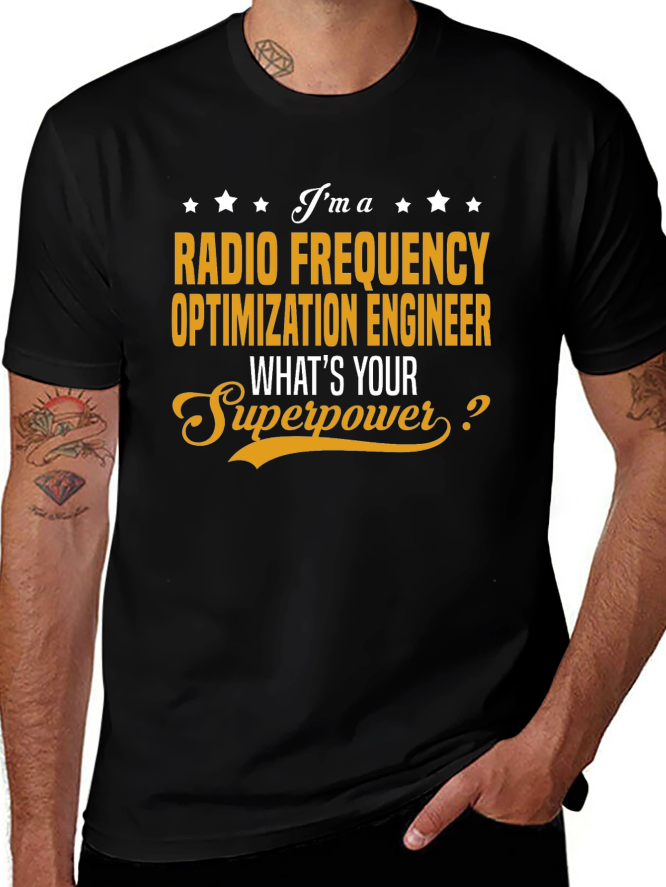 Radio Frequency Engineer Superpower T-Shirt