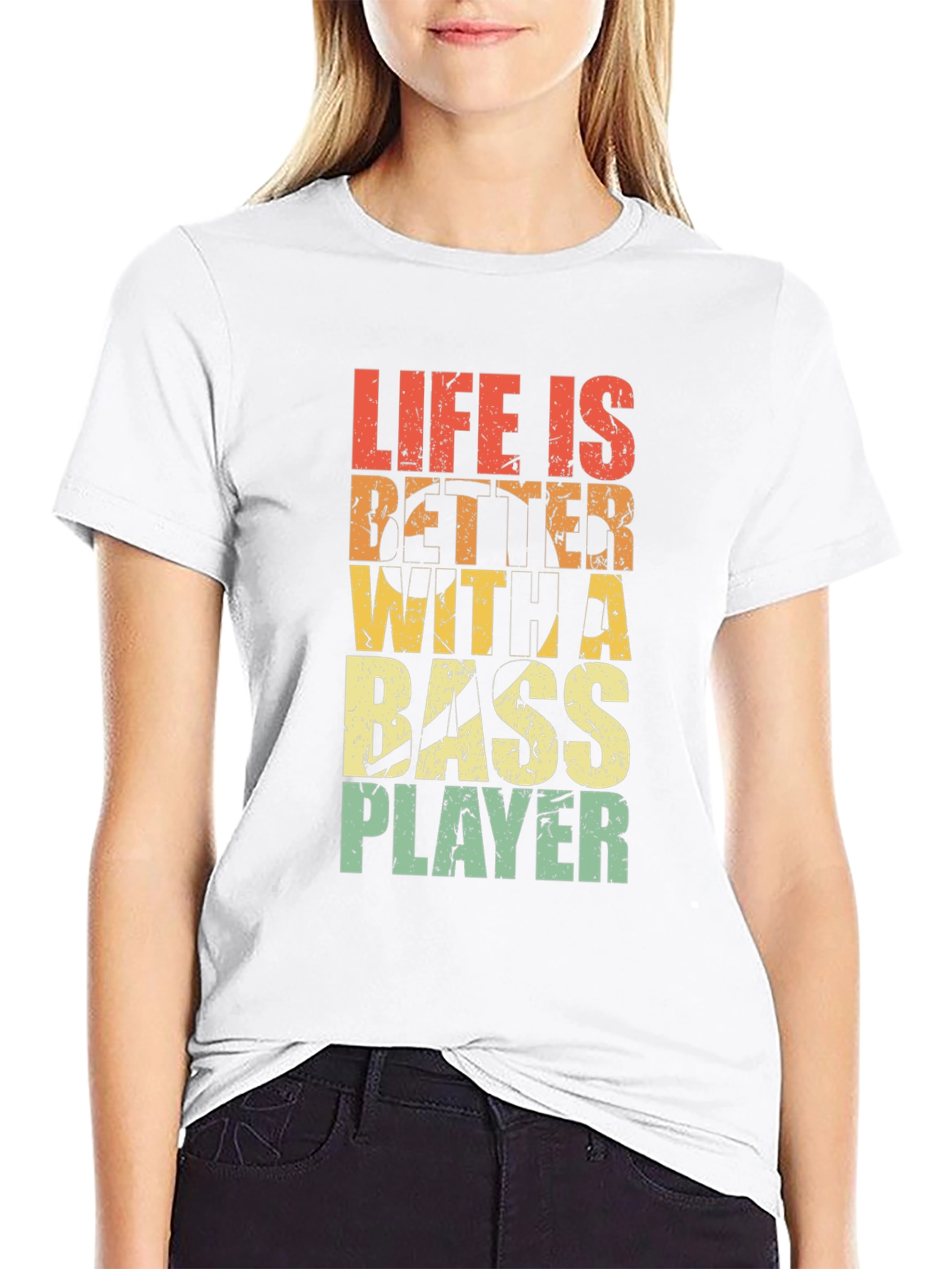 Life Is Better With A Bass Player Tee