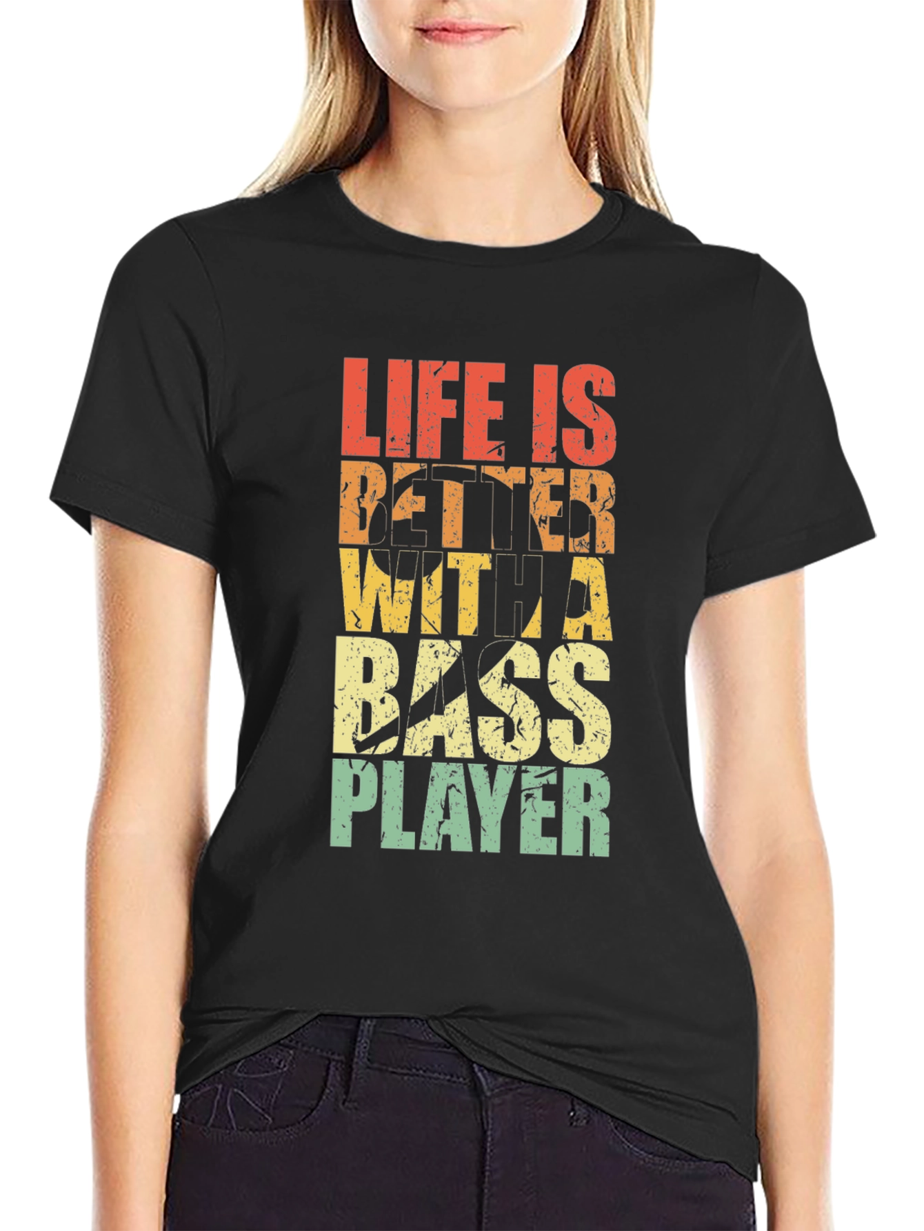 Life Is Better With A Bass Player Tee