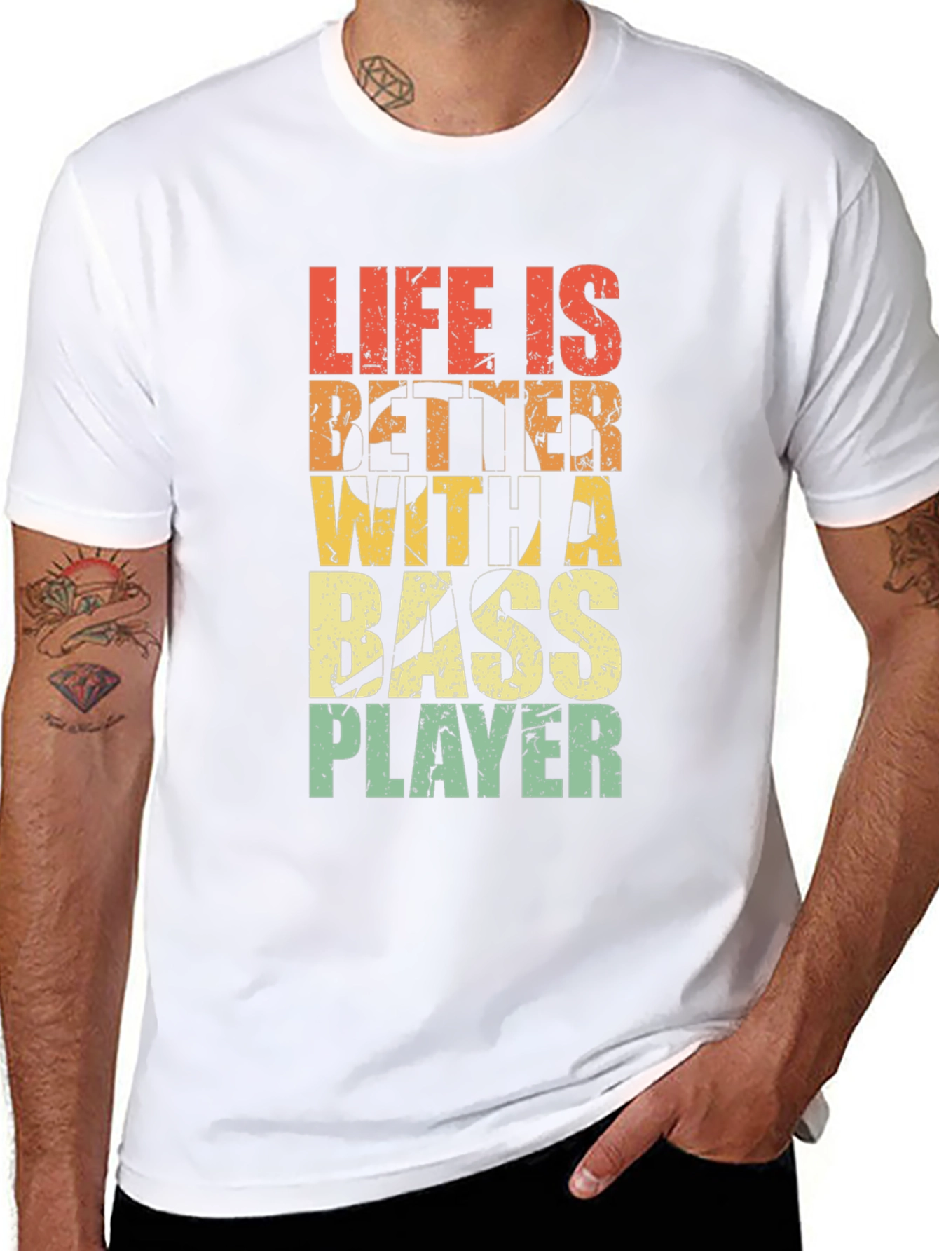 Life Is Better With A Bass Player Tee