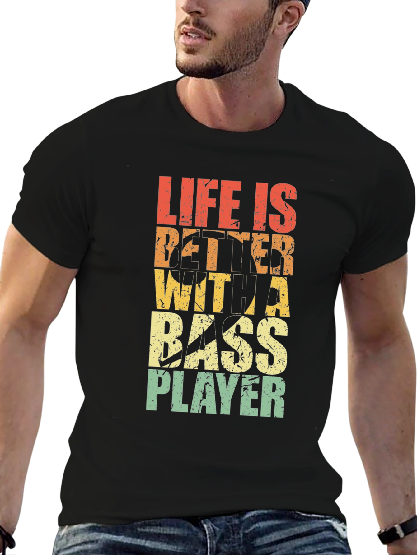 Life Is Better With A Bass Player Tee