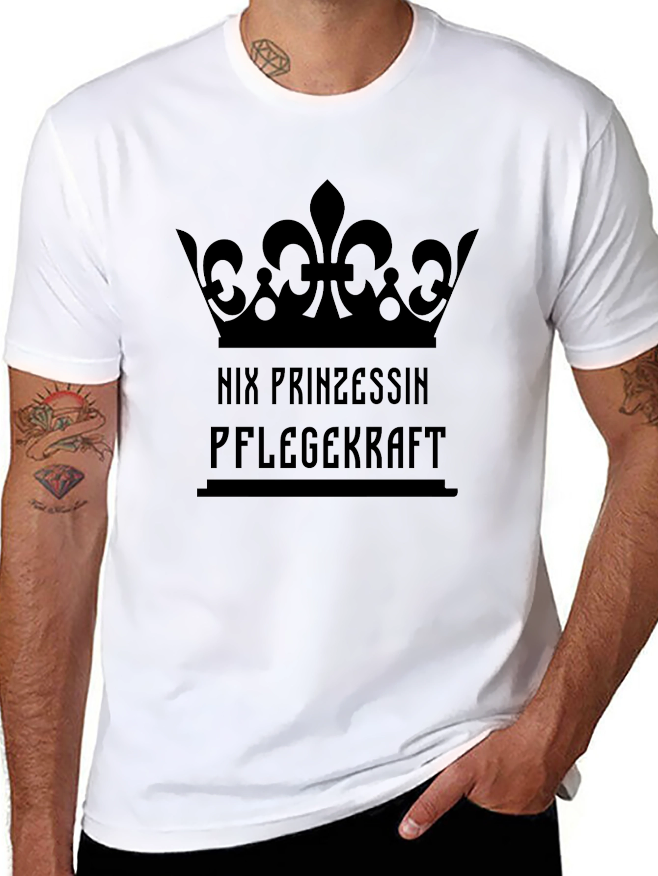 Nix Prinzessin Pflegekraft T-Shirt